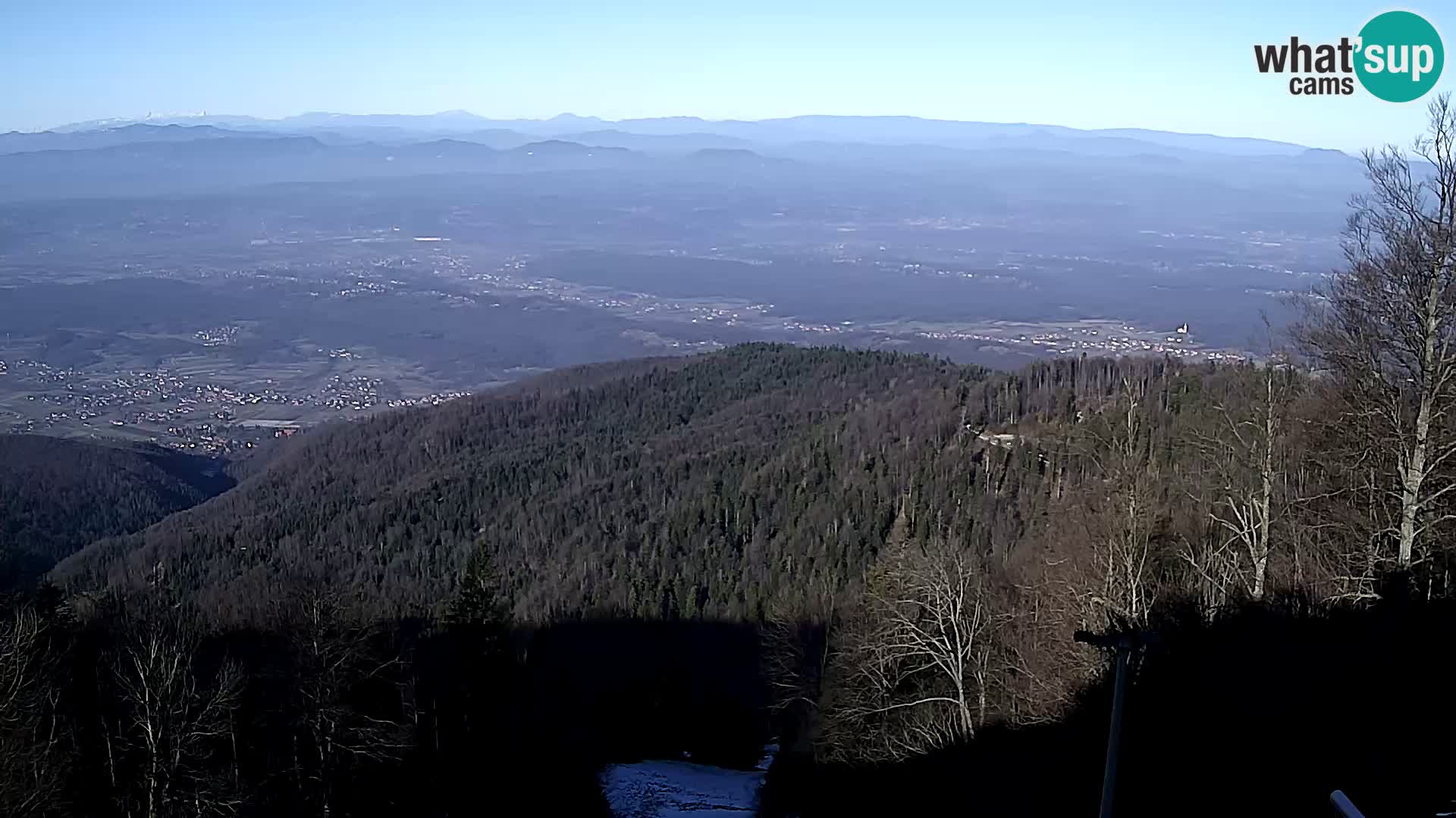 Sljeme webcam – Panorama