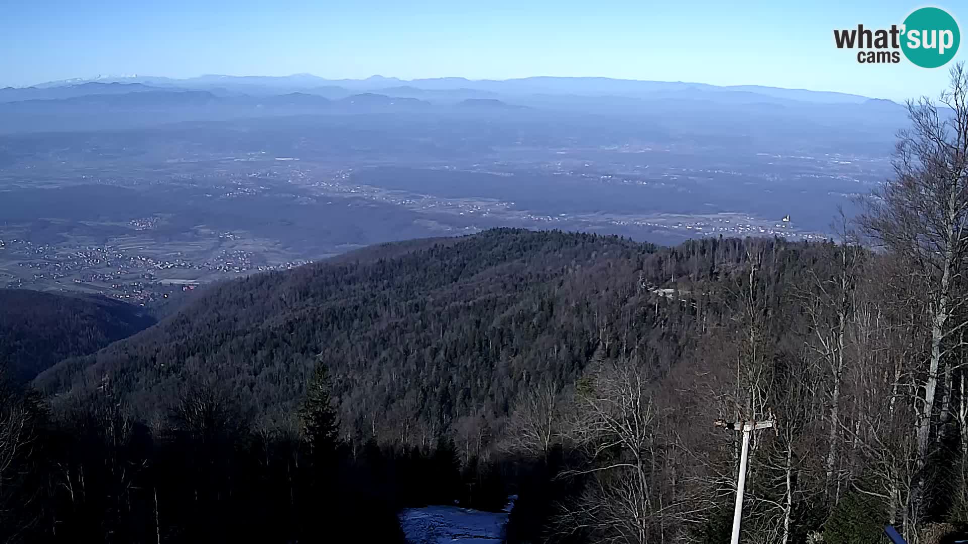 Sljeme webcam – Panorama