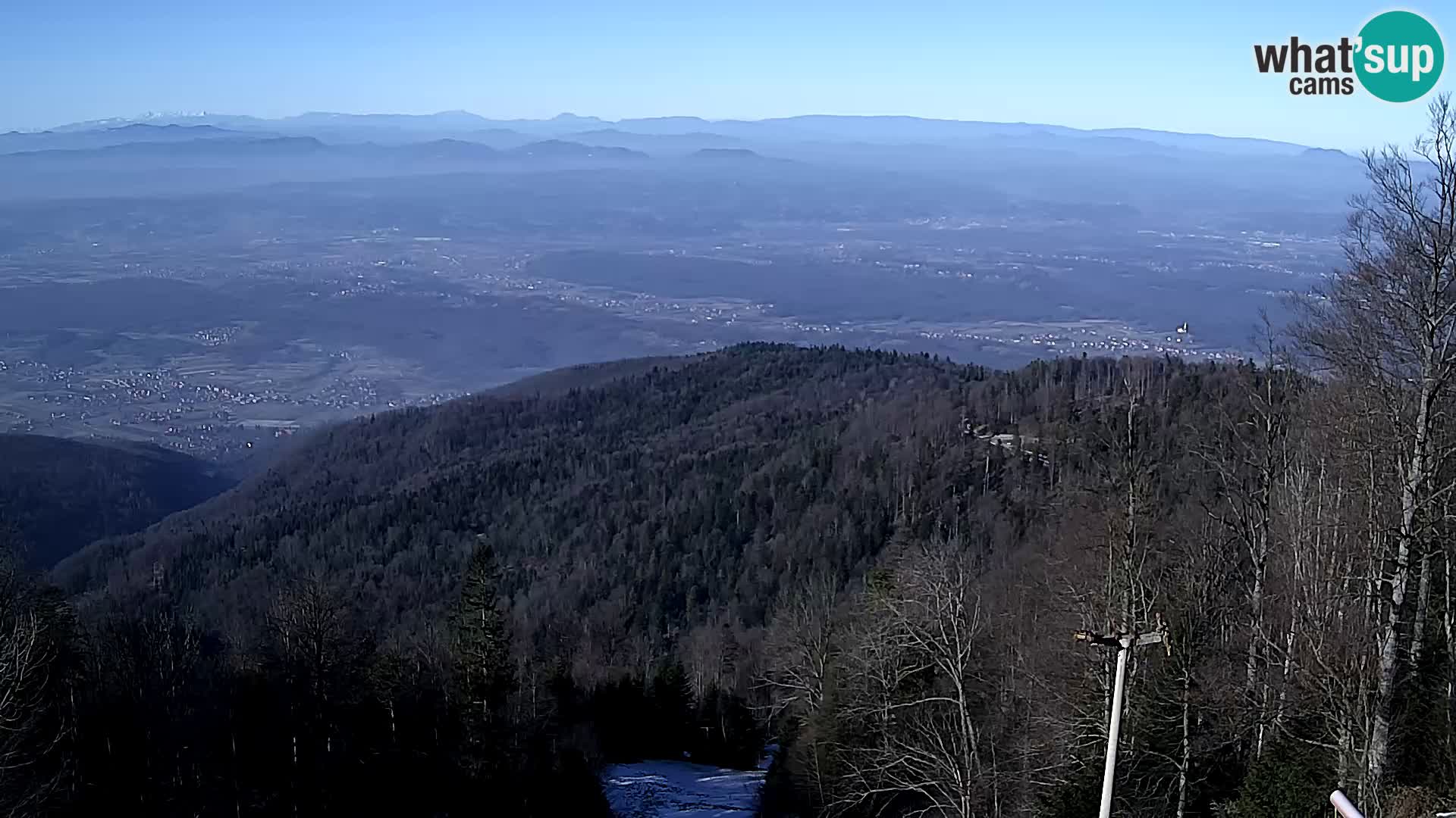 Sljeme webcam – panorama