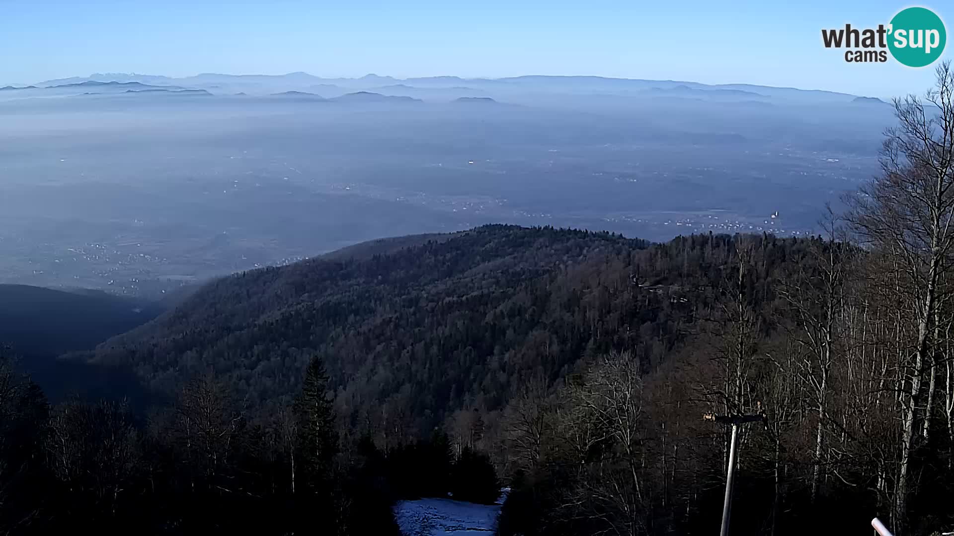 Sljeme webcam – Panorama