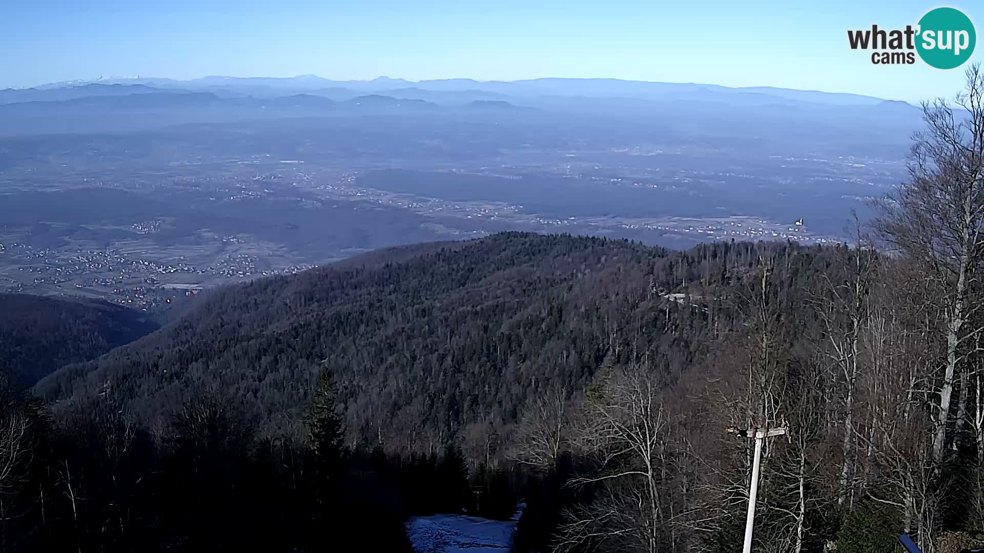 Sljeme webcam – panorama