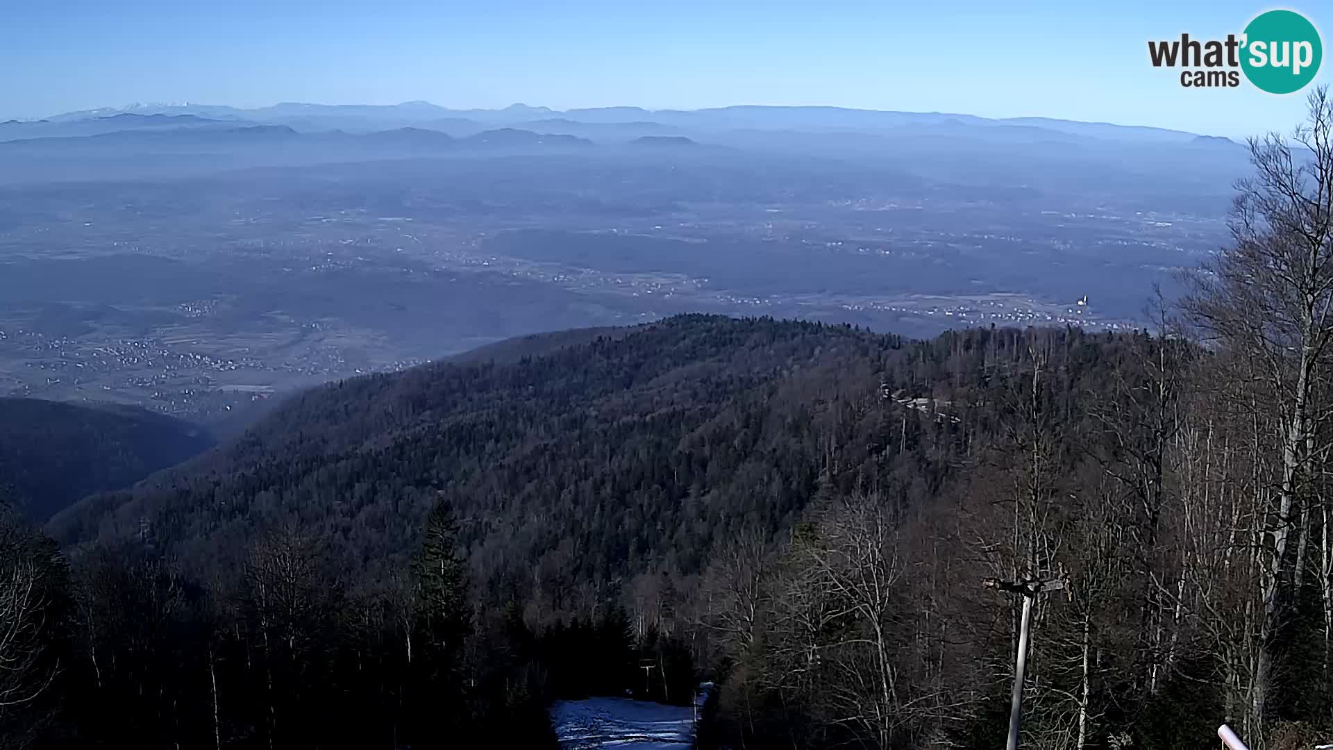 Sljeme webcam – panorama