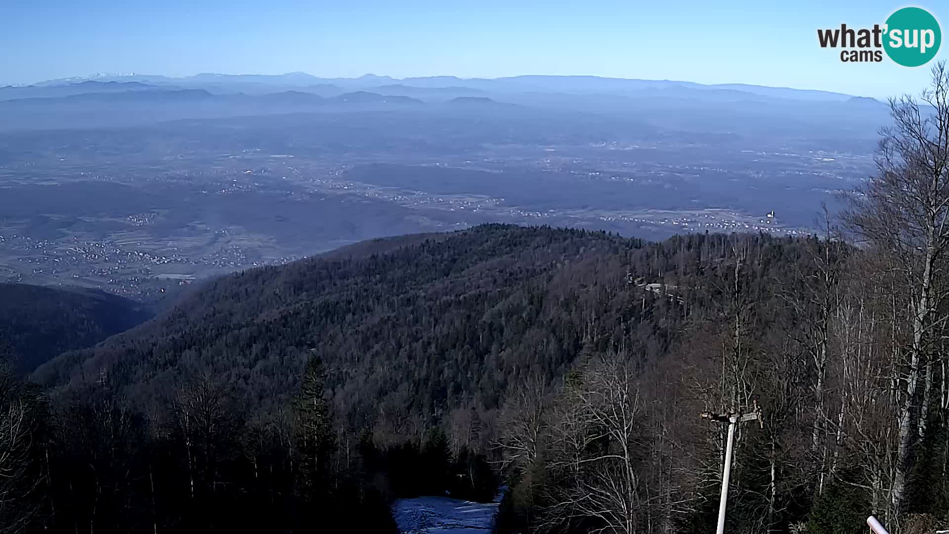 Sljeme spletna kamera – Panorama