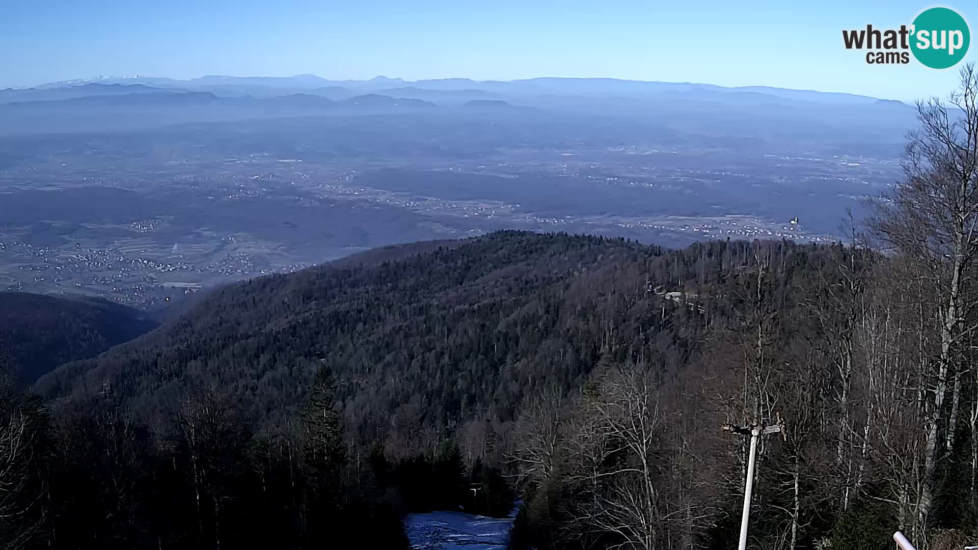 Sljeme spletna kamera – Panorama