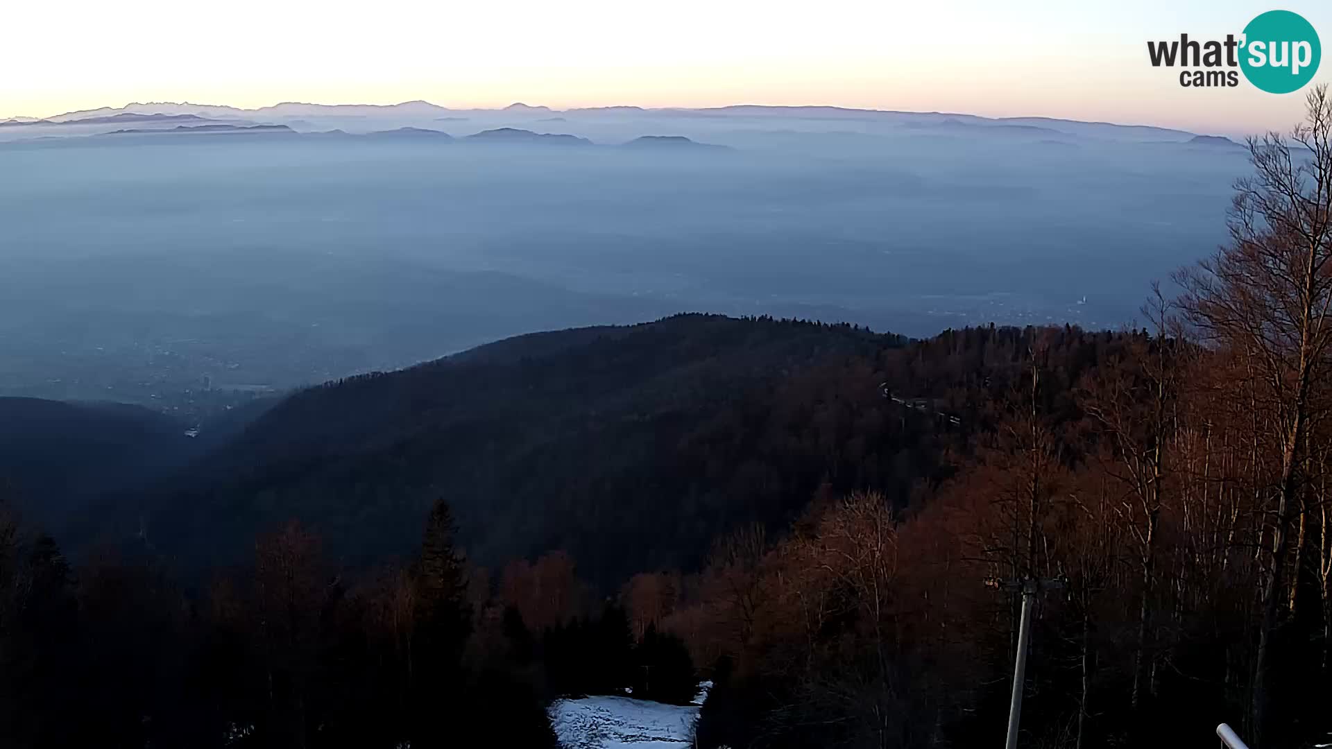 Sljeme webcam – panorama