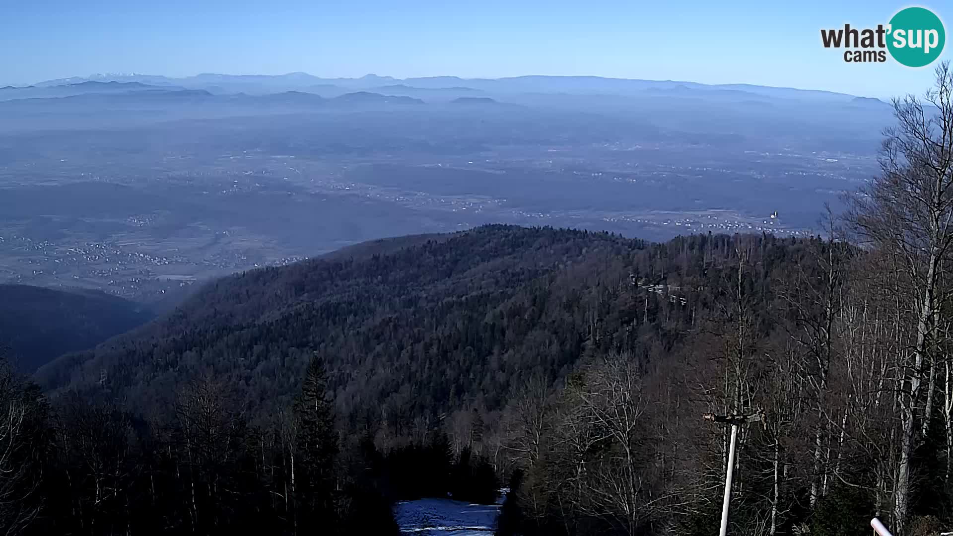 Sljeme webcam – panorama