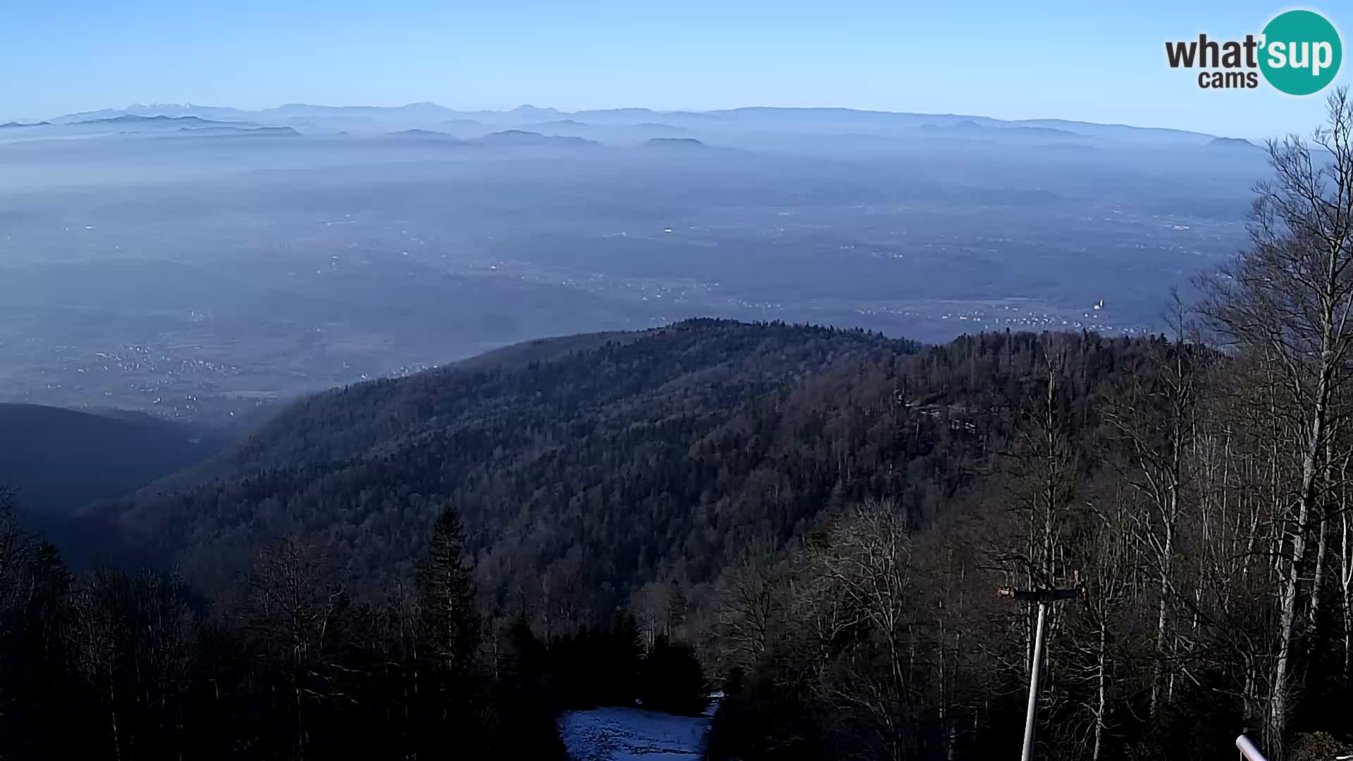 Sljeme webcam – panorama