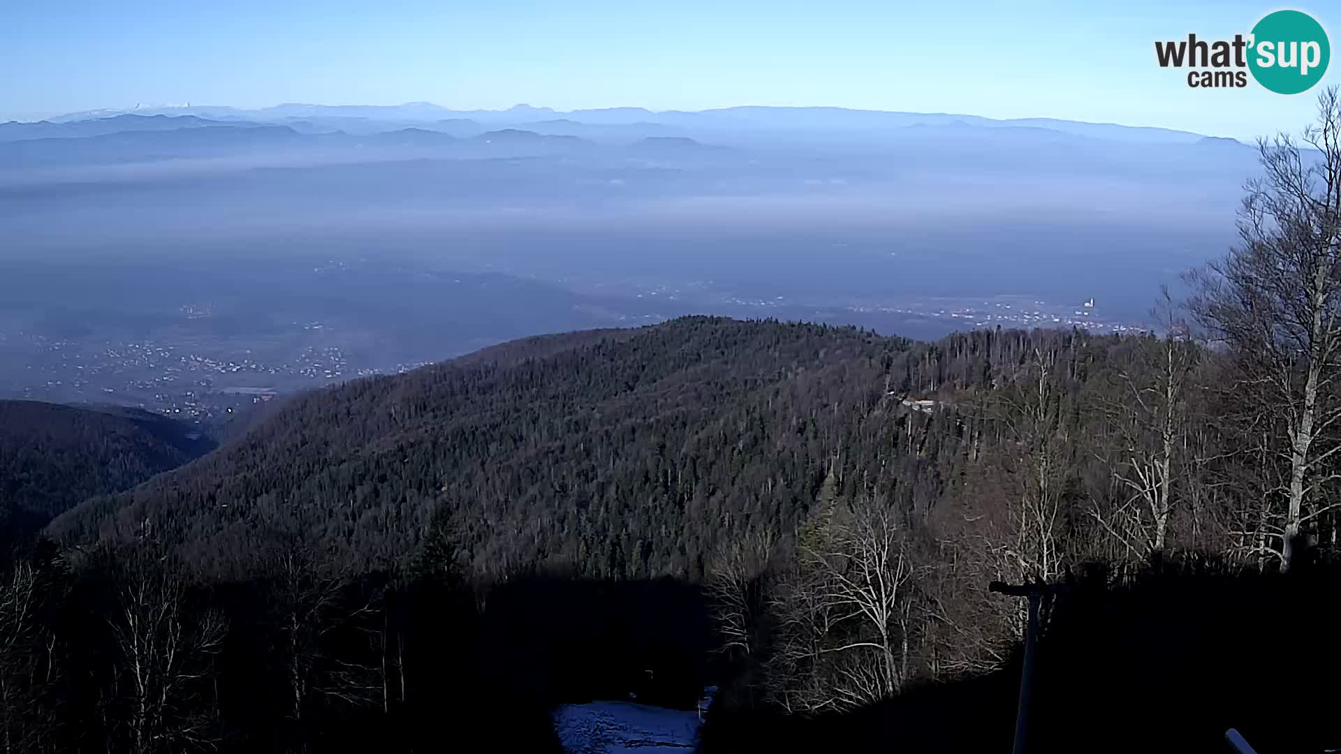 Sljeme webcam – panorama