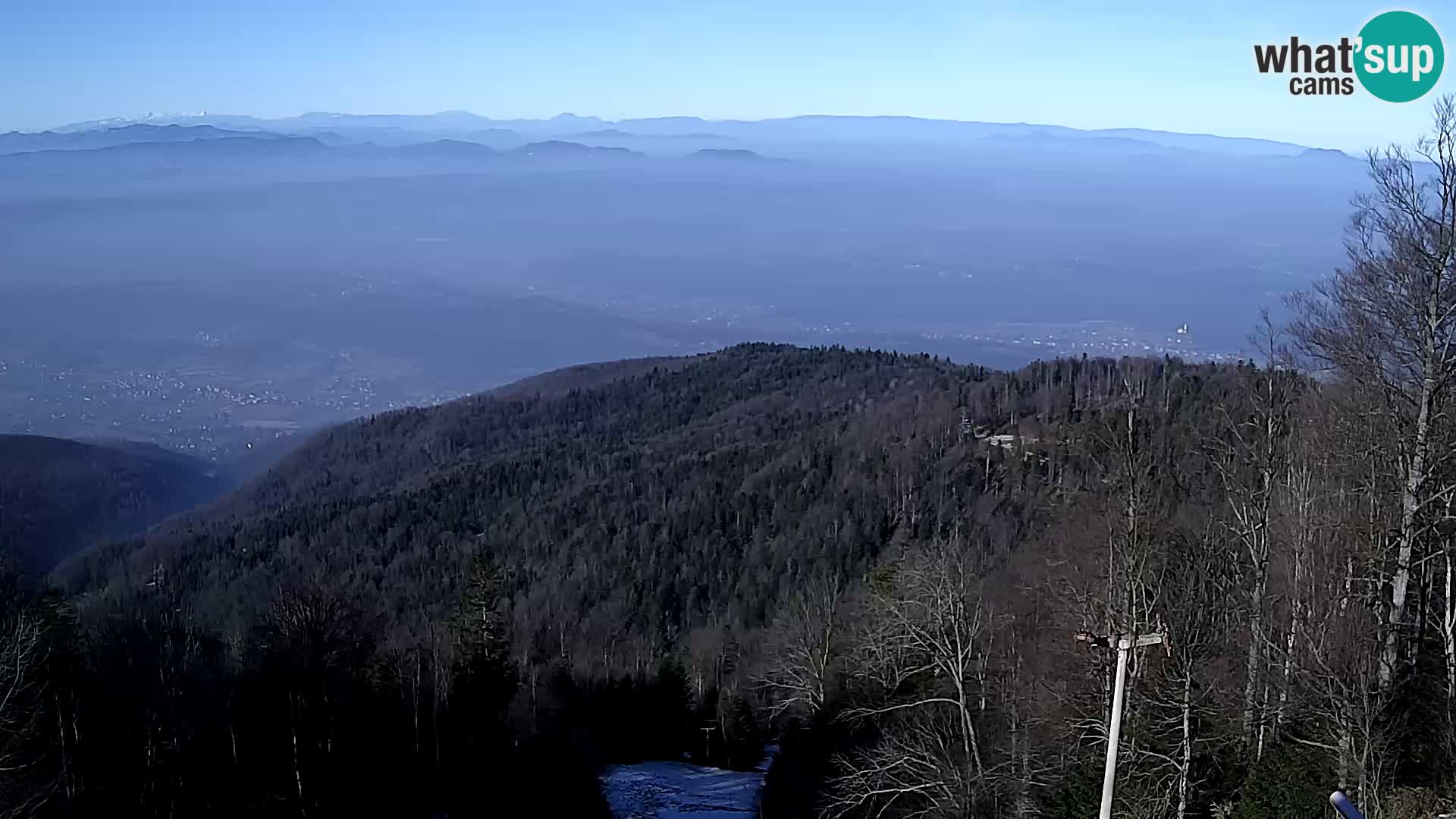 Sljeme webcam – Panorama