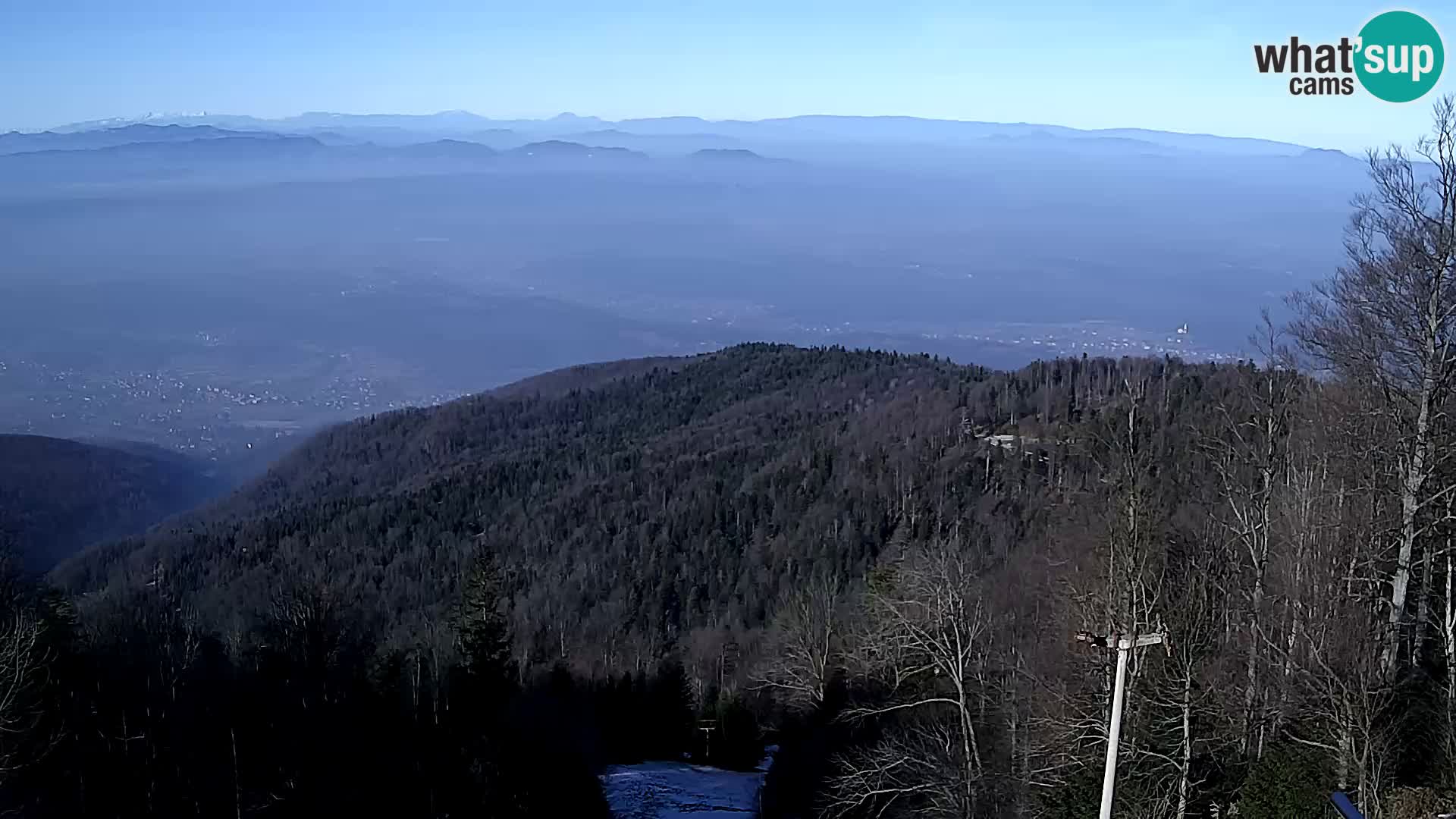 Sljeme webcam – Panorama