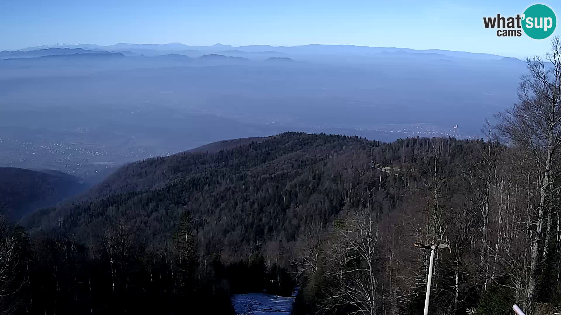 Sljeme webcam – Panorama