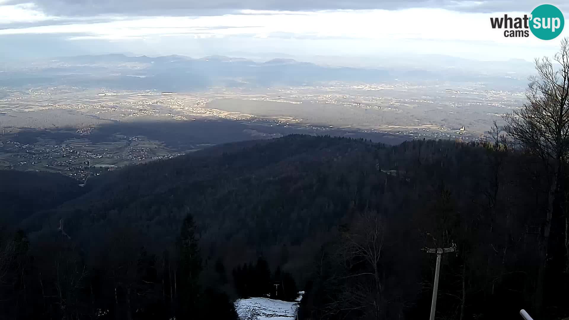 Sljeme webcam – Panorama