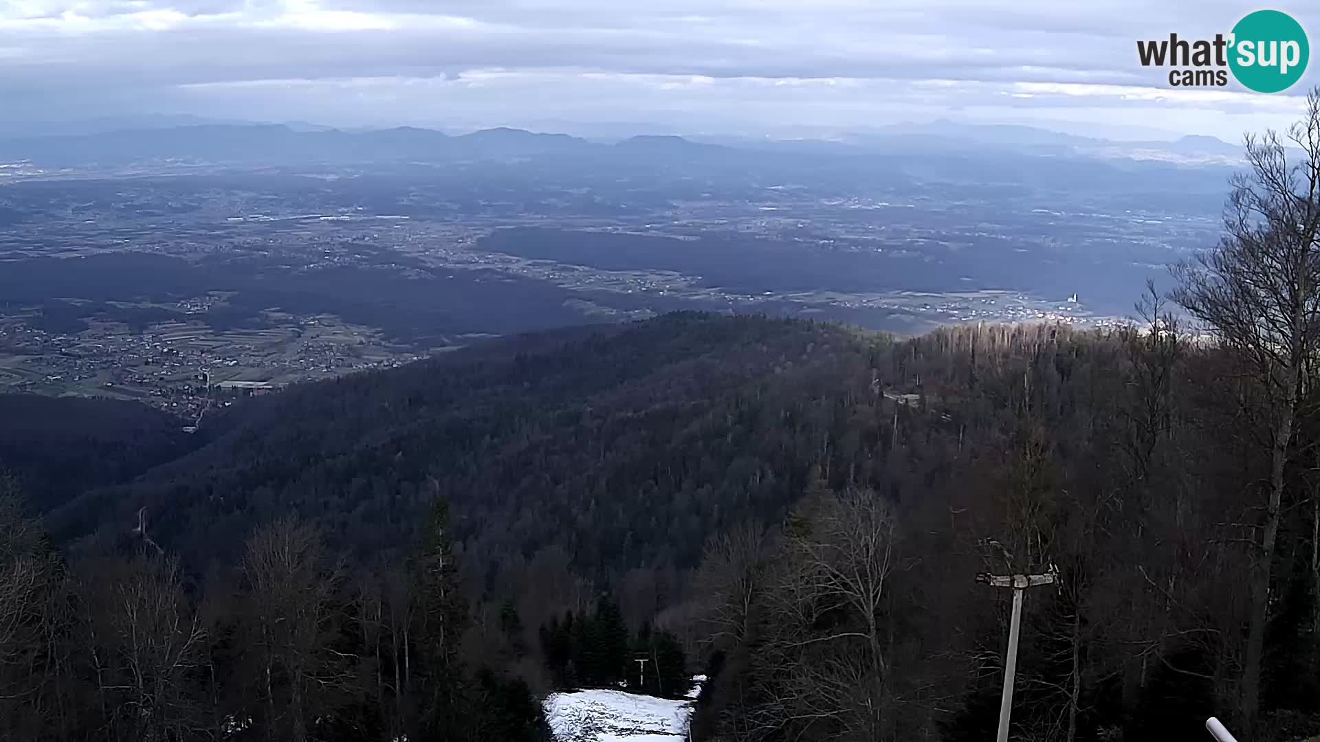 Sljeme webcam – Panorama