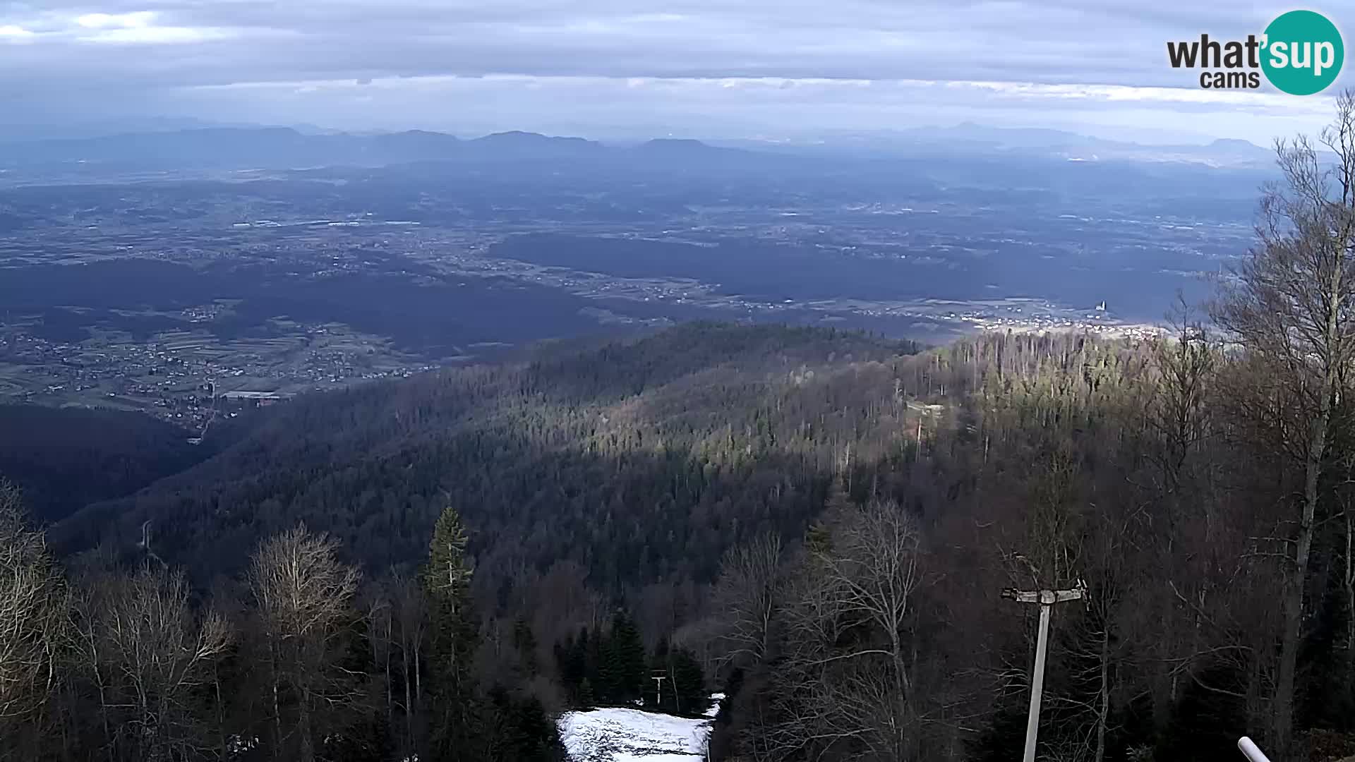 Sljeme webcam – Panorama