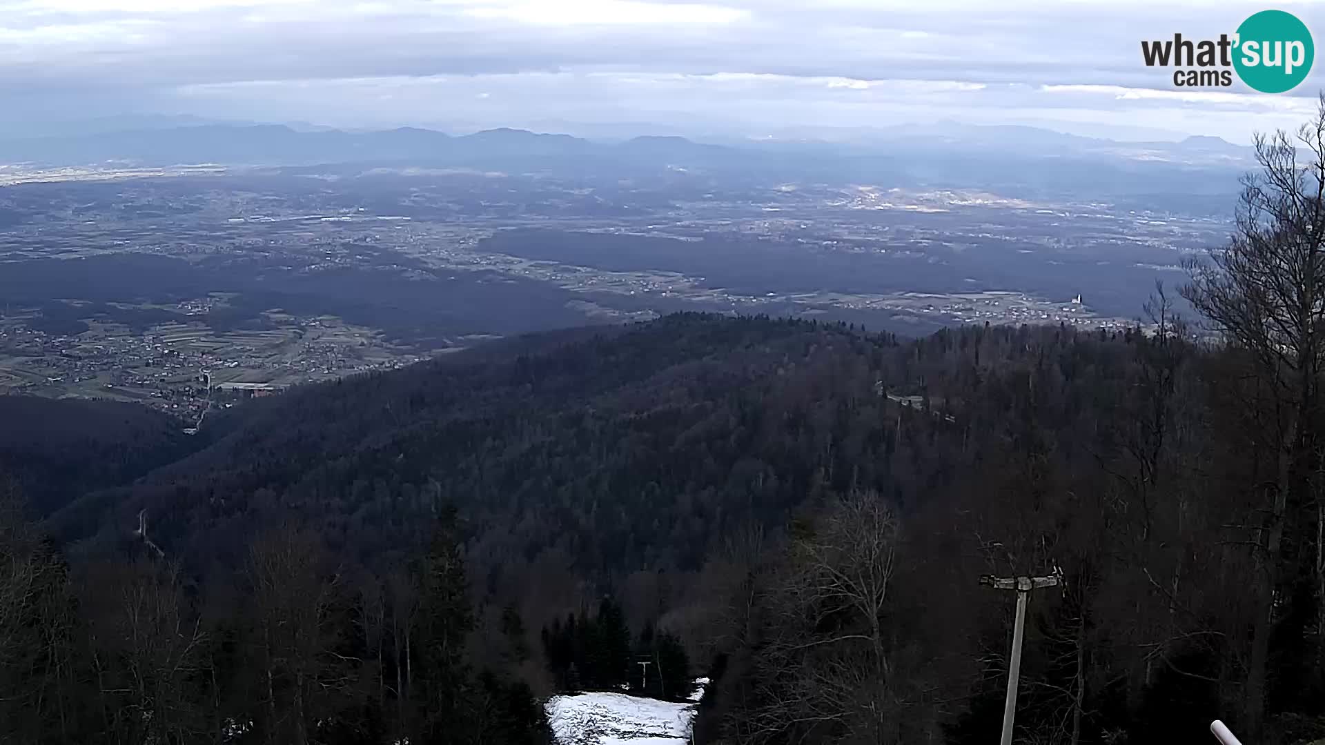 Sljeme webcam – panorama