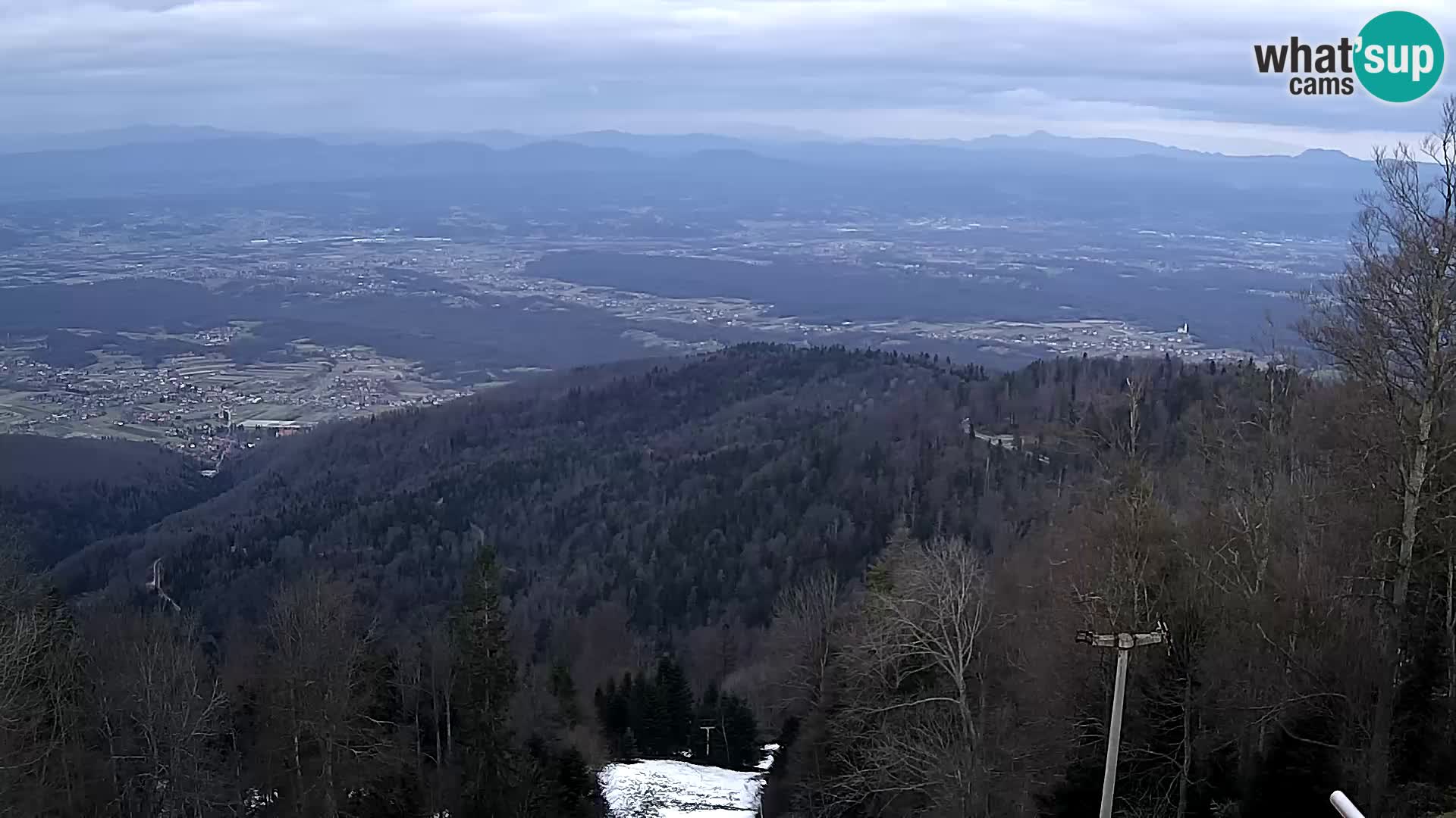 Sljeme webcam – panorama