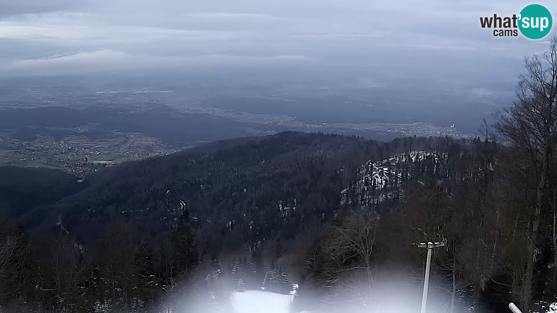 Sljeme webcam – panorama