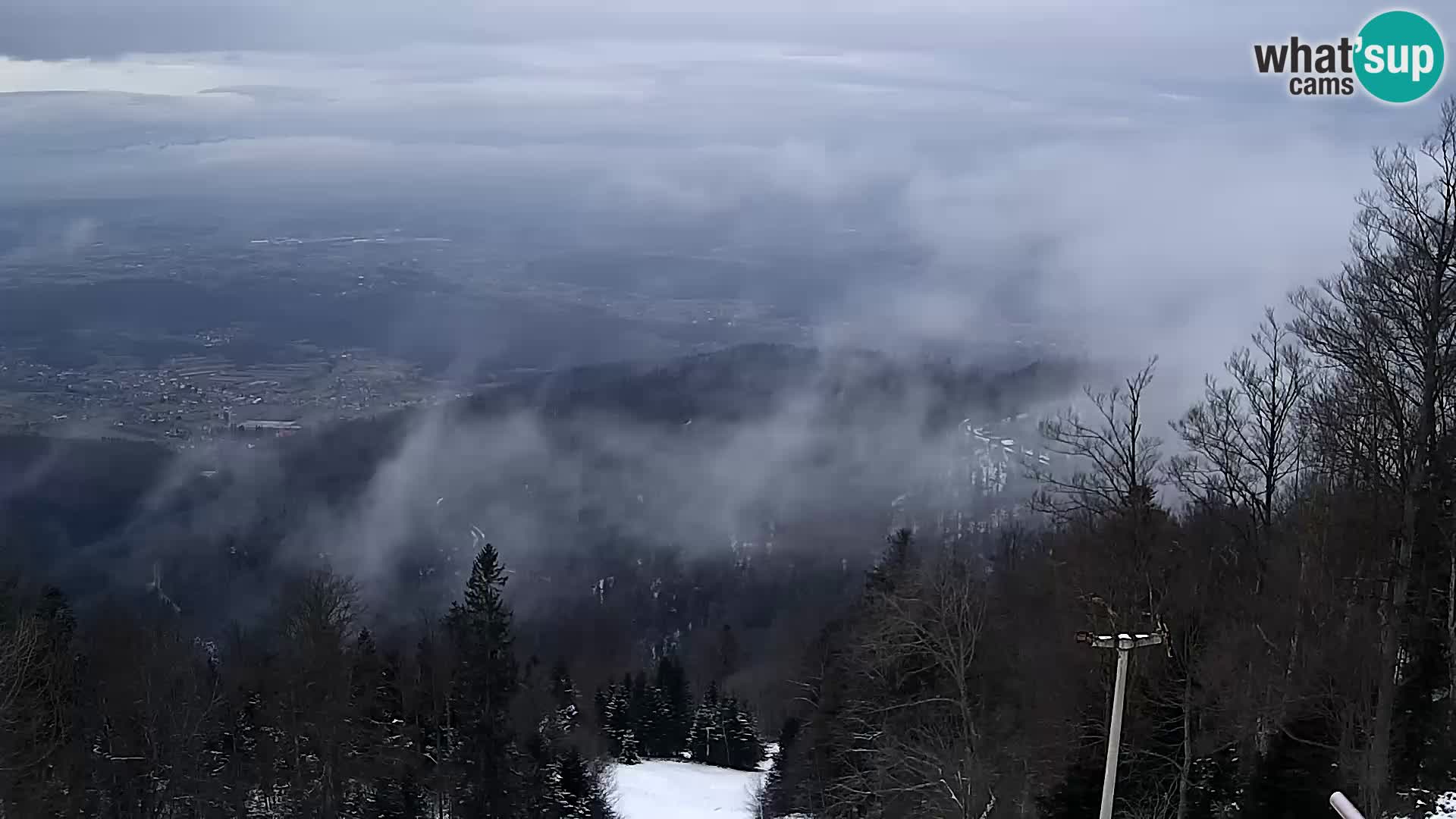 Sljeme webcam – Panorama