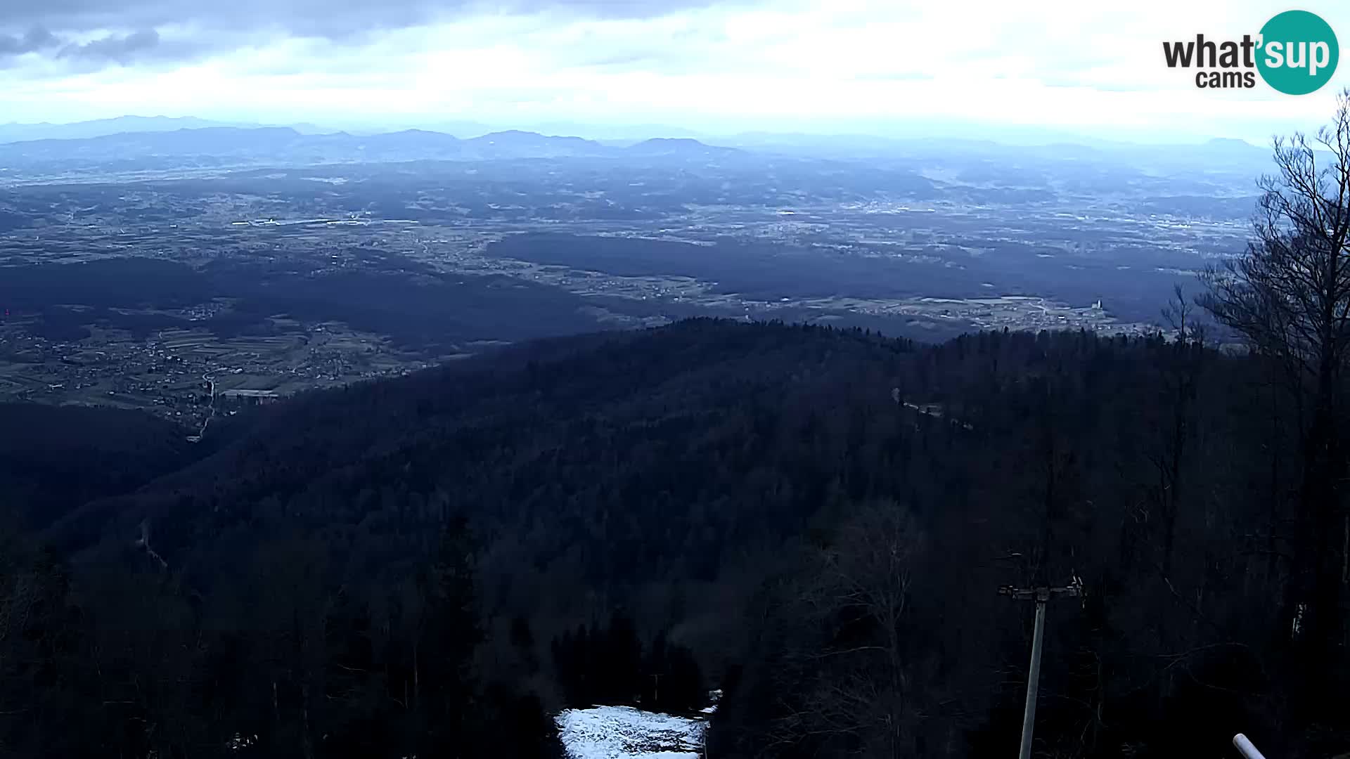 Sljeme webcam – panorama