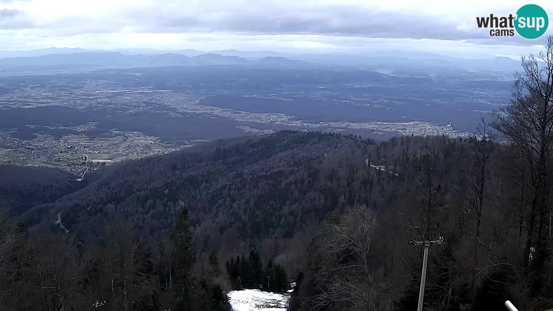 Sljeme webcam – Panorama