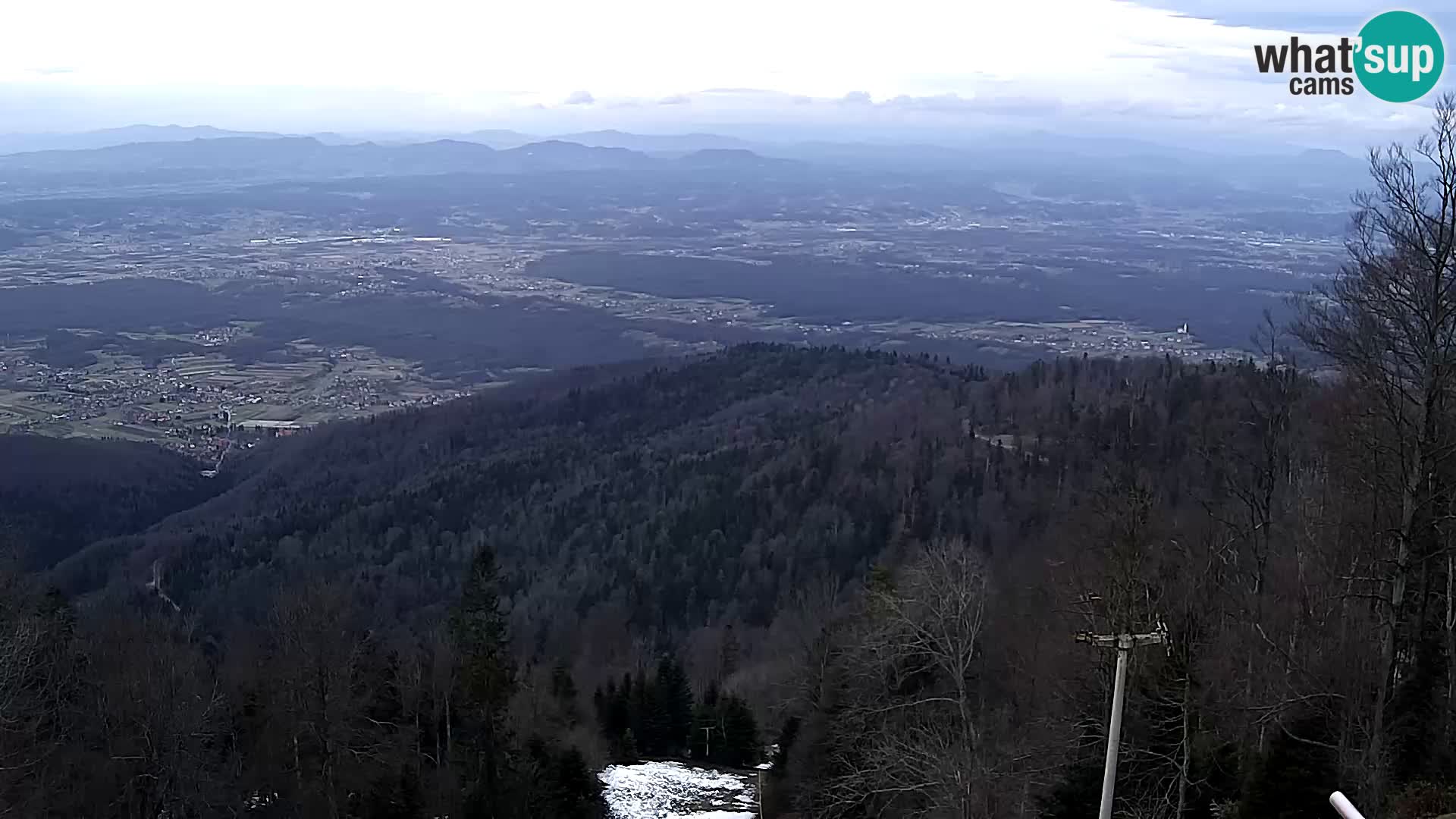 Sljeme webcam – Panorama