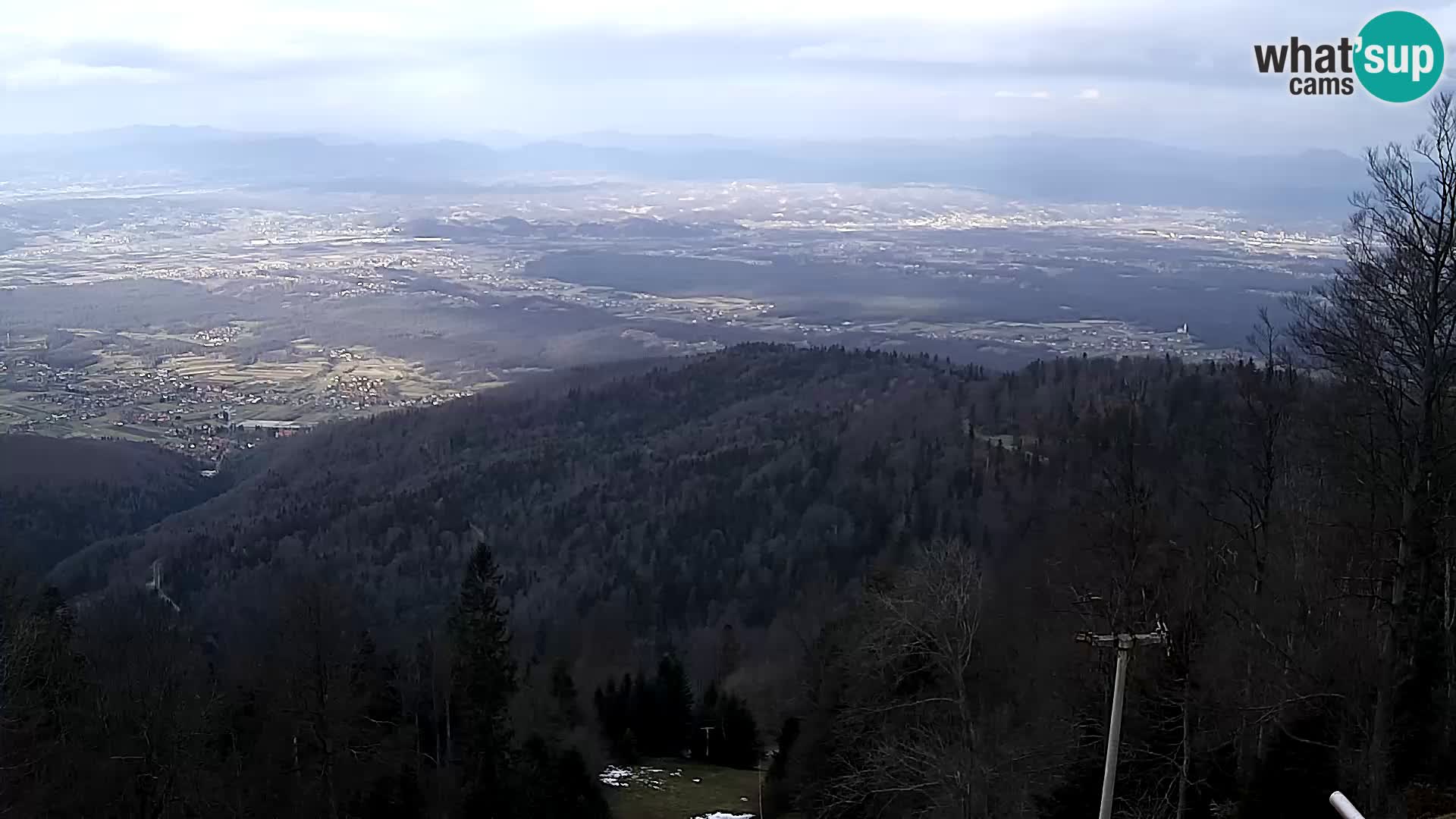 Sljeme webcam – Panorama