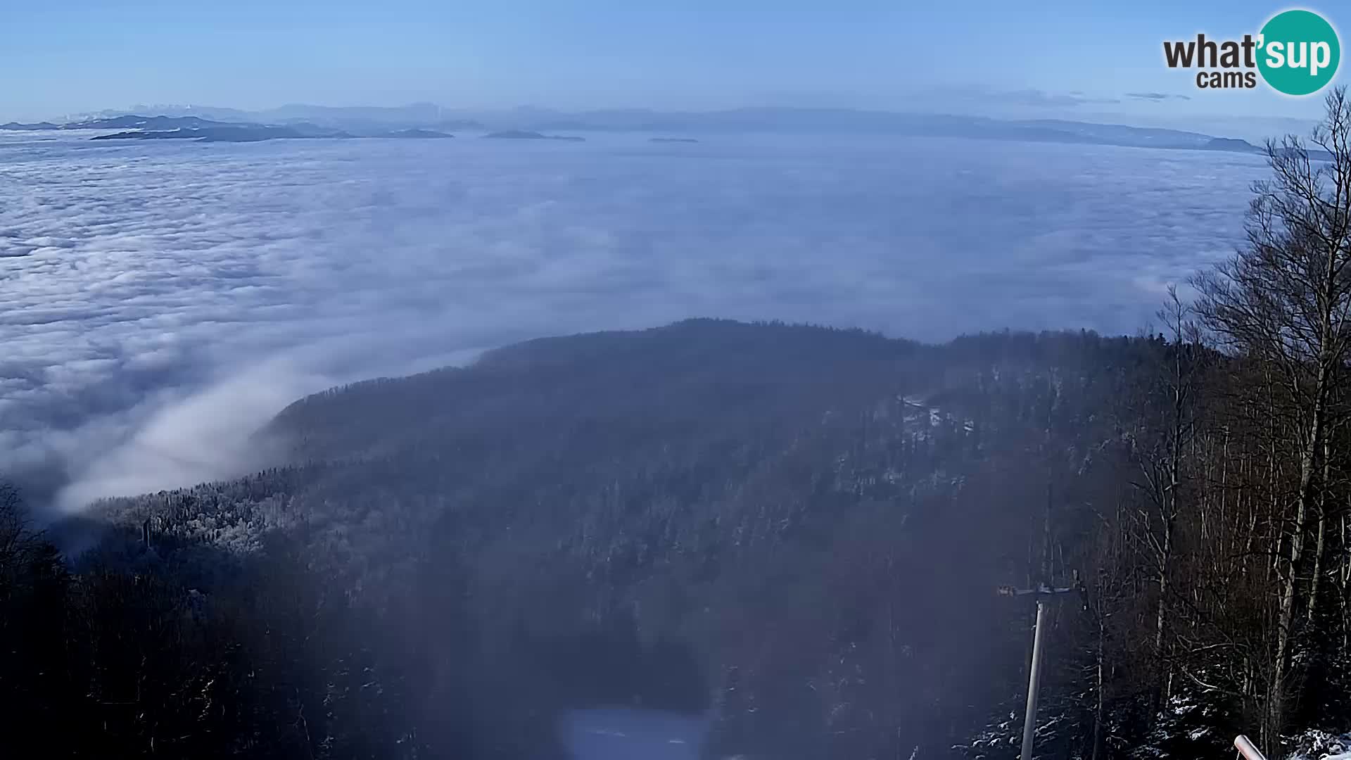 Sljeme webcam – Panorama