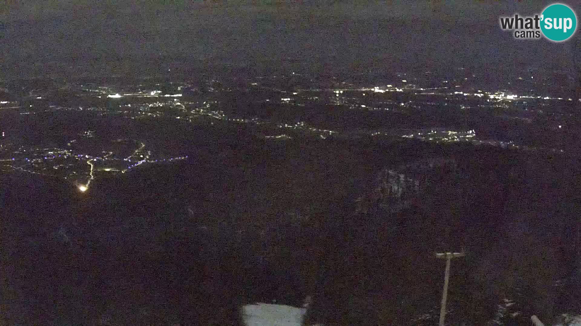 Sljeme webcam – panorama