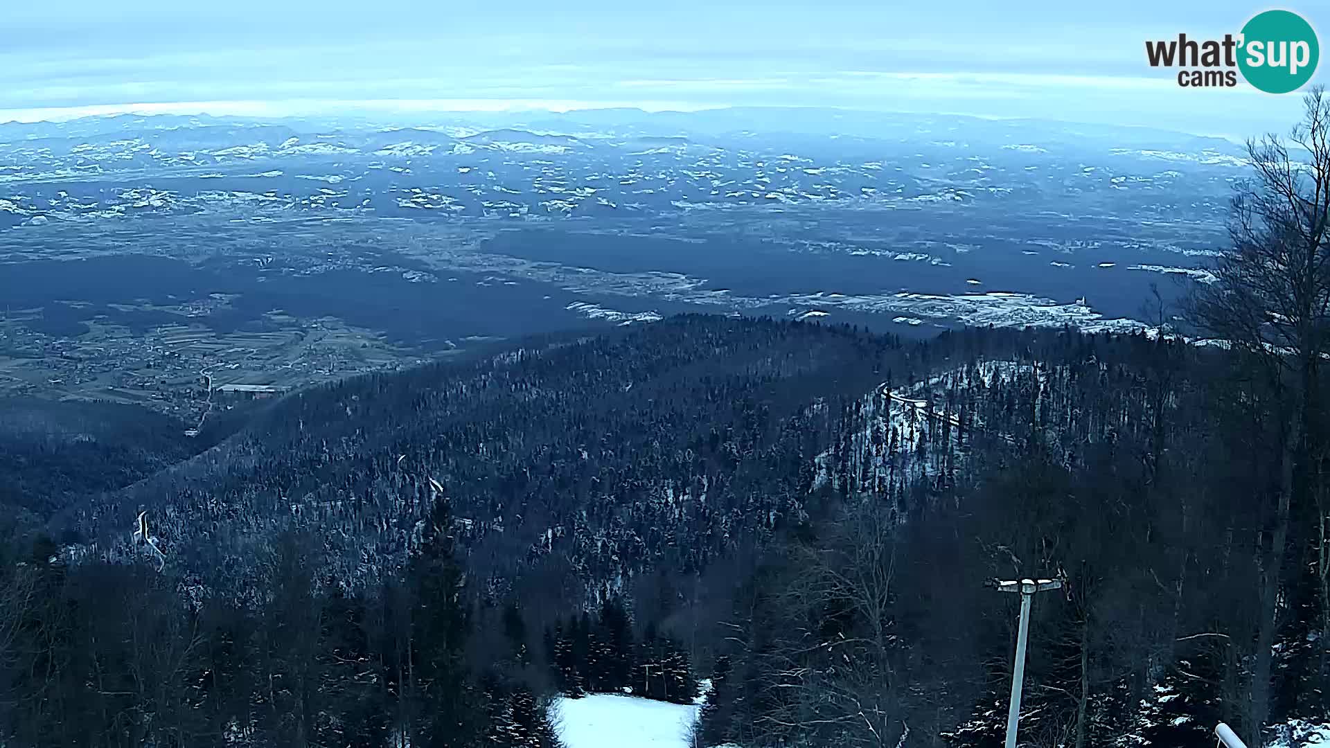 Sljeme webcam – Panorama