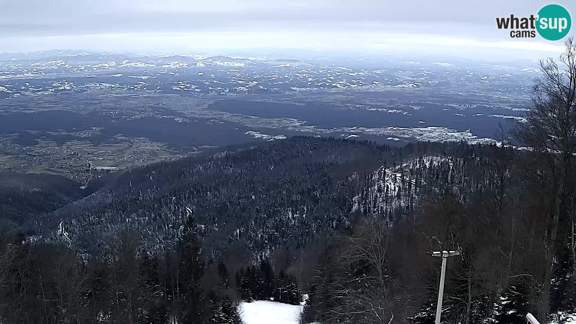 Sljeme webcam – Panorama