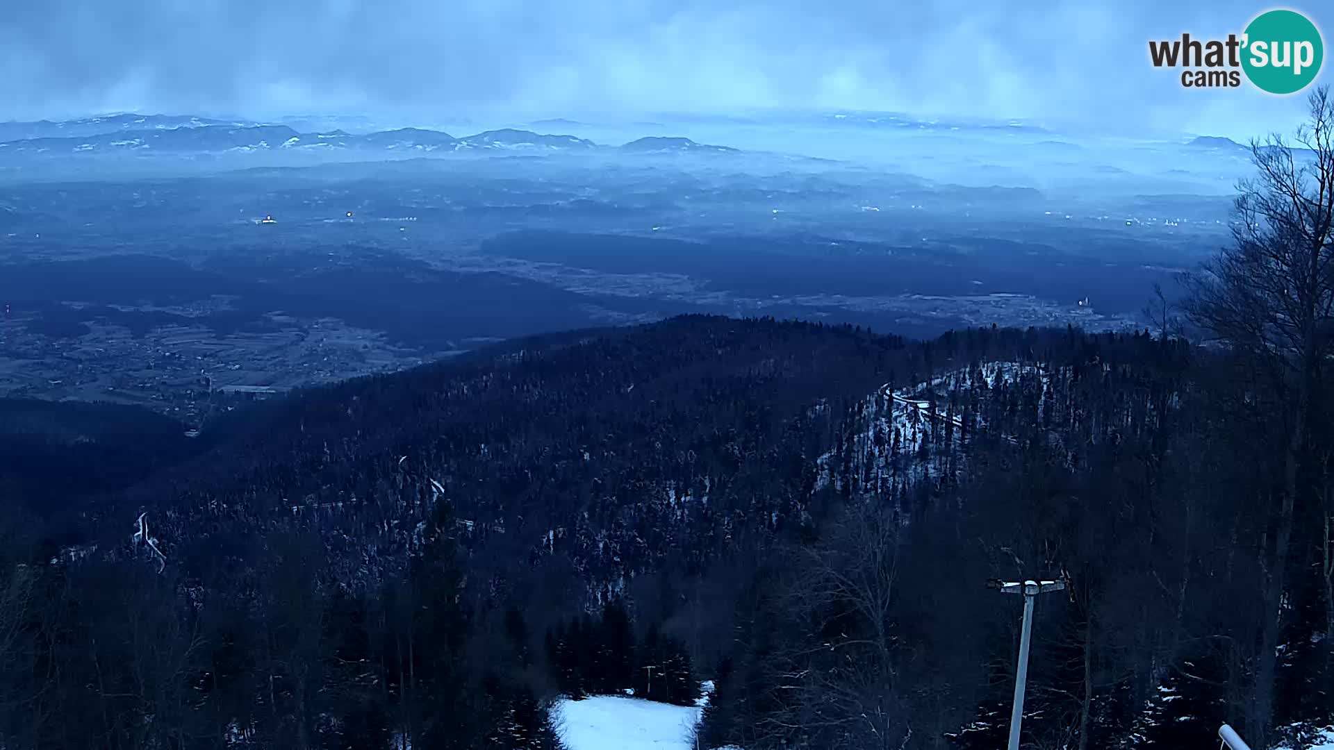 Sljeme webcam – Panorama