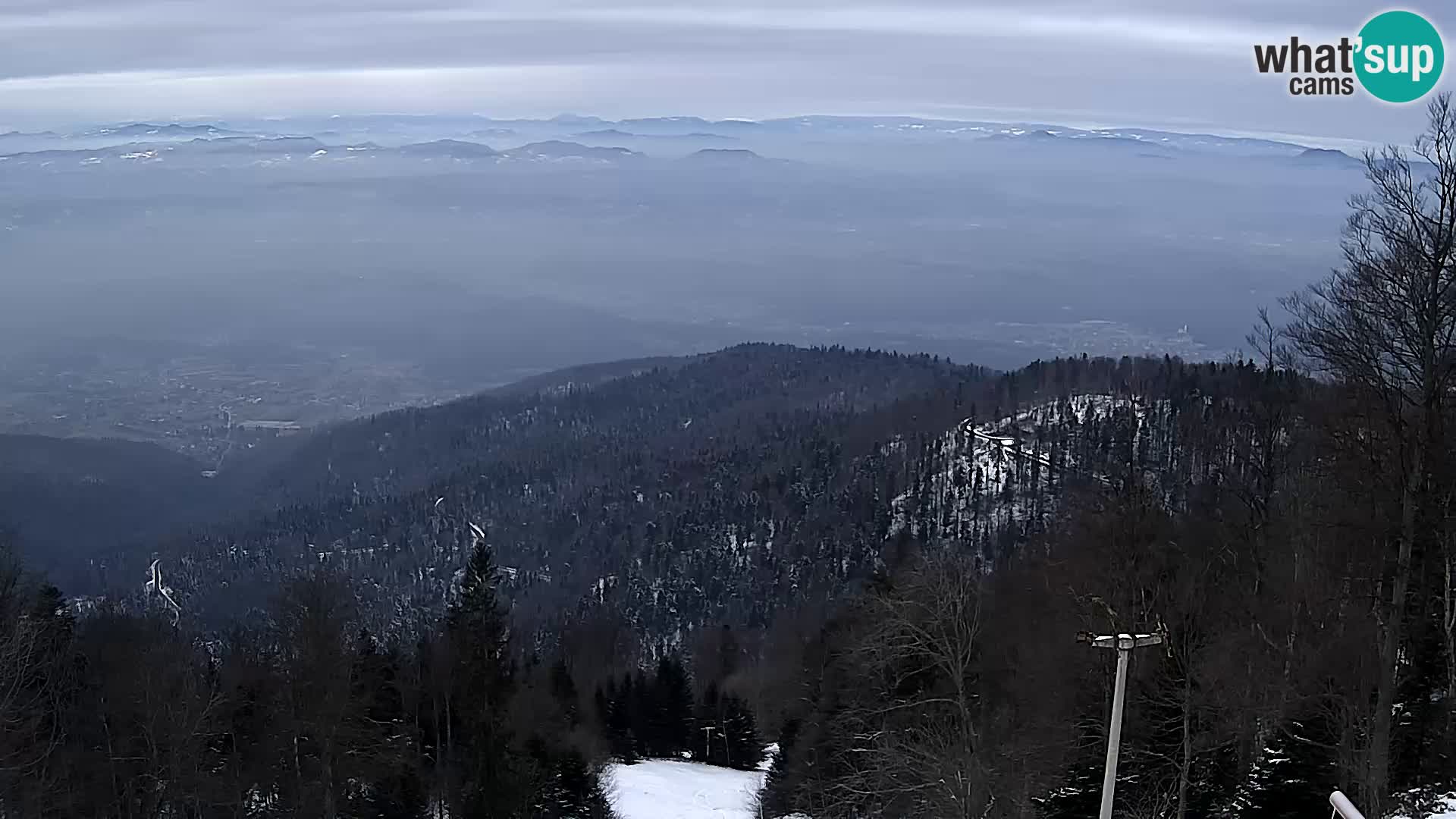 Sljeme webcam – Panorama