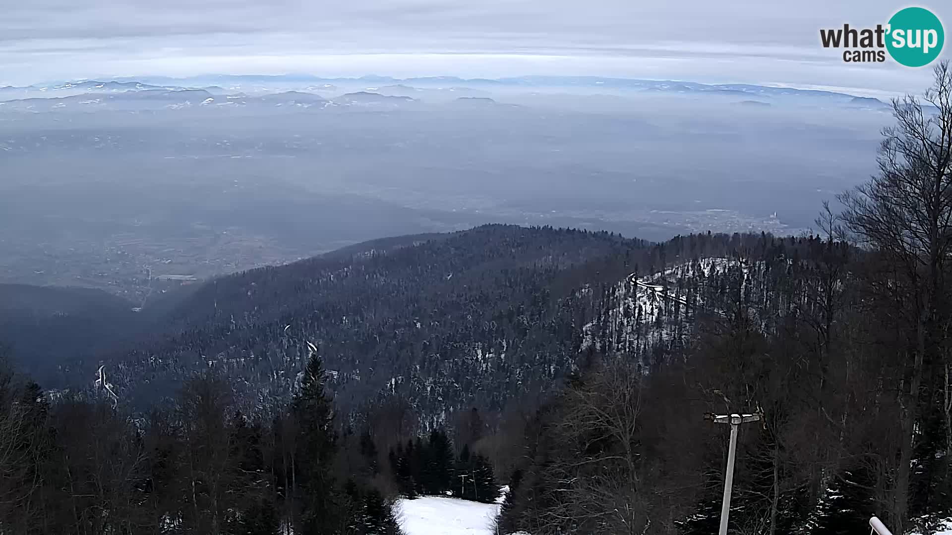 Sljeme webcam – Panorama