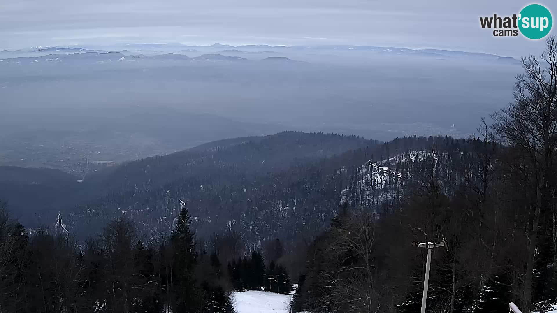 Sljeme webcam – Panorama