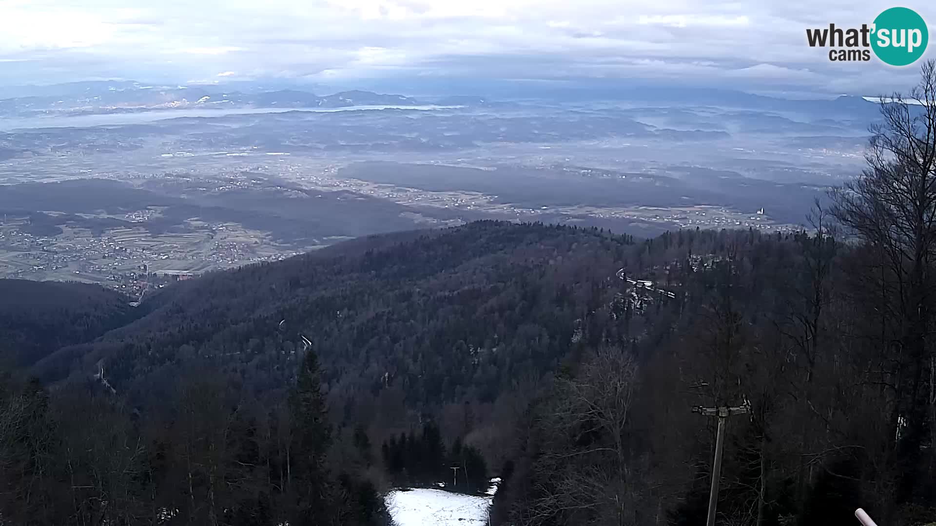 Sljeme webcam – Panorama