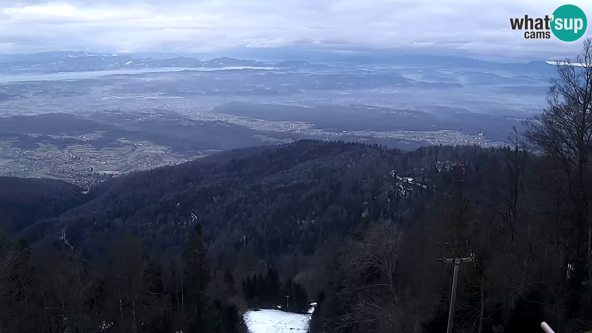 Sljeme webcam – Panorama