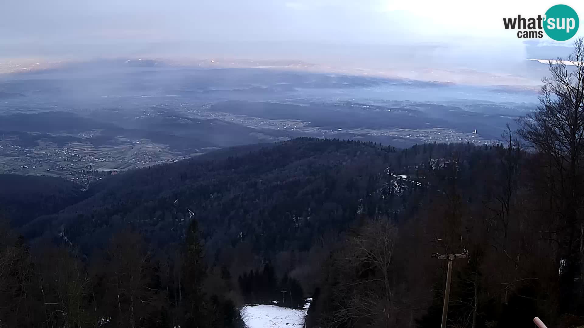 Sljeme webcam – panorama