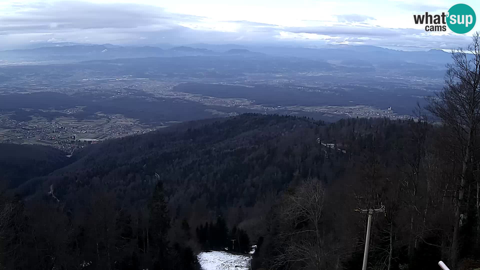 Sljeme webcam – Panorama