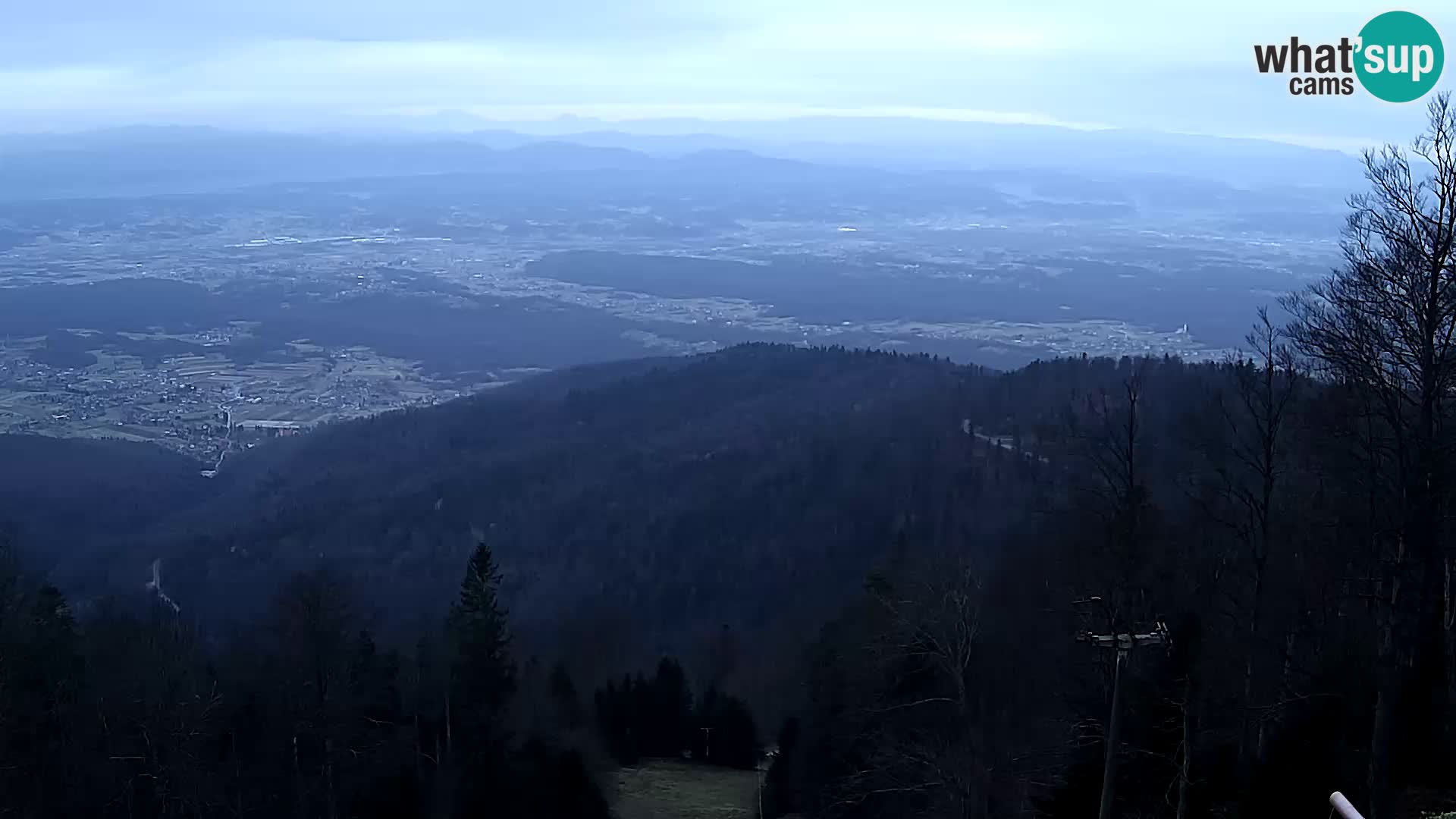 Sljeme webcam – Panorama