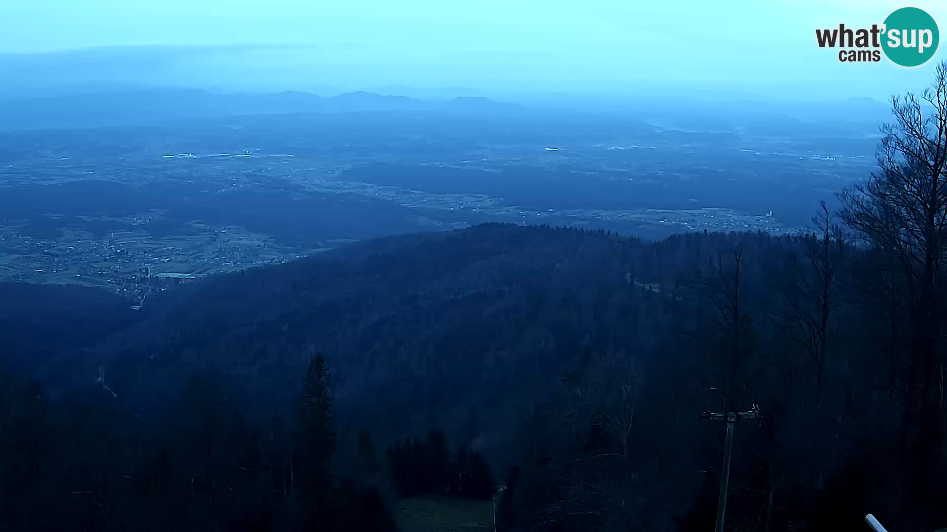 Sljeme webcam – Panorama