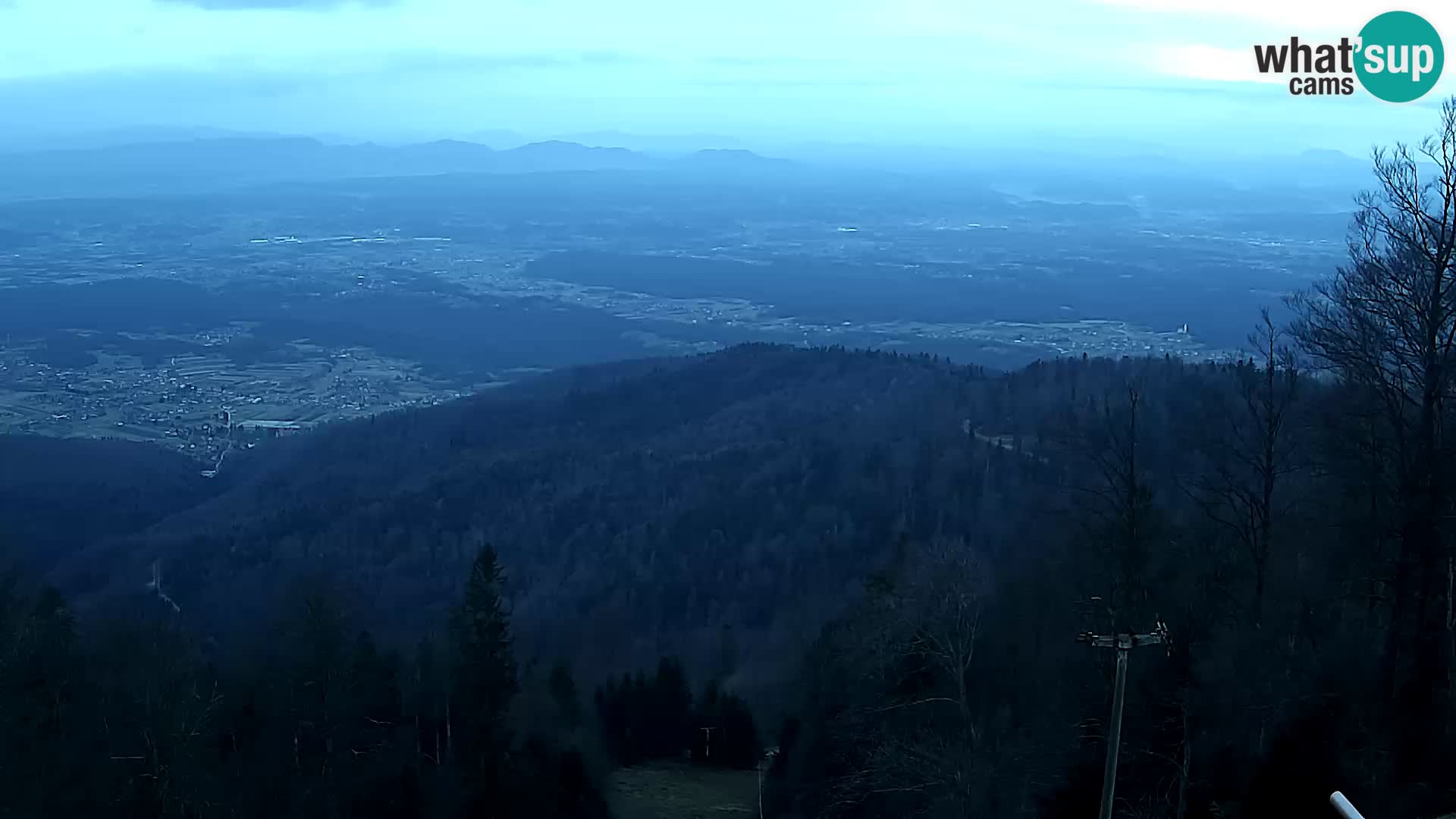 Sljeme webcam – Panorama