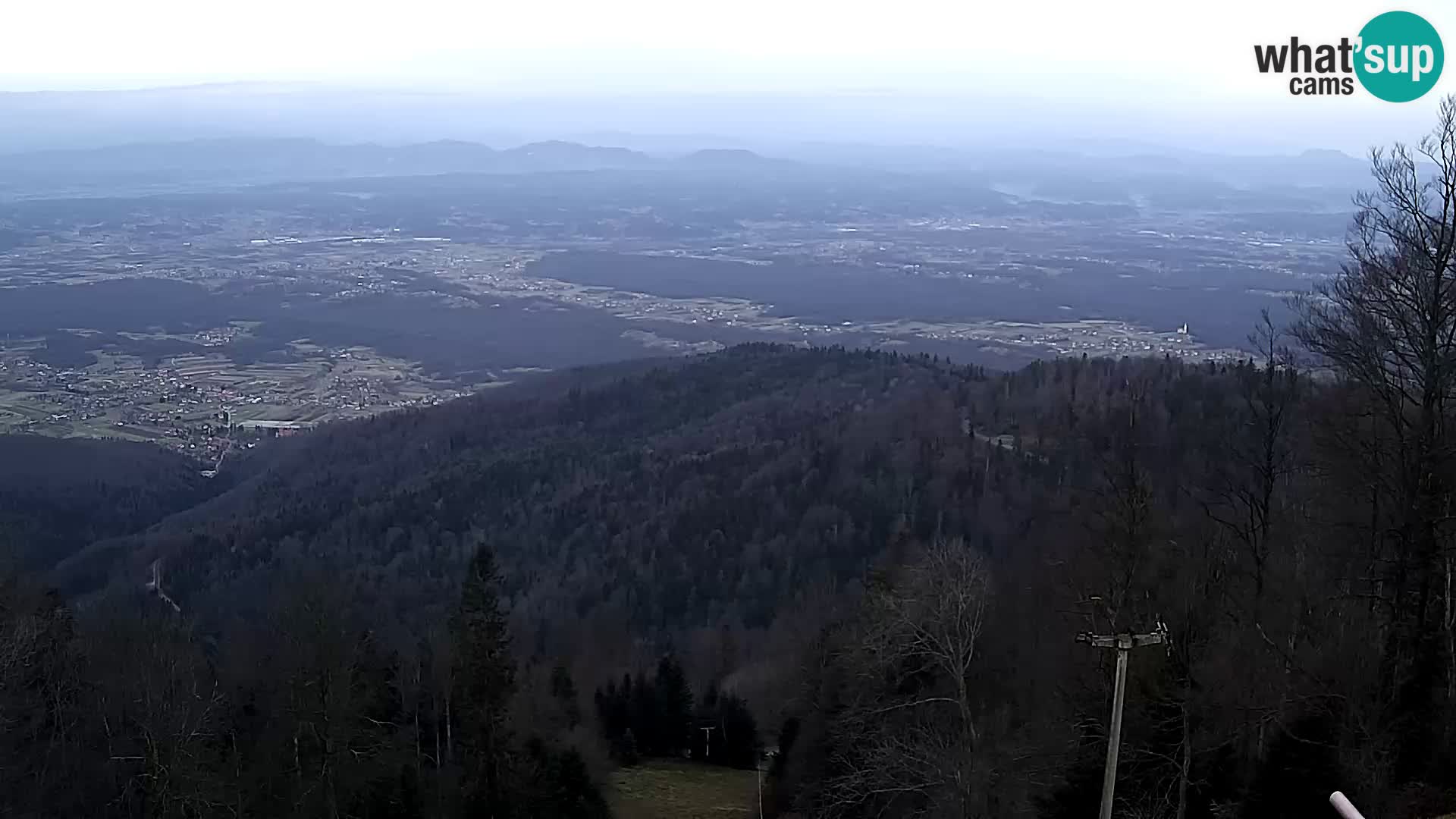 Sljeme webcam – panorama