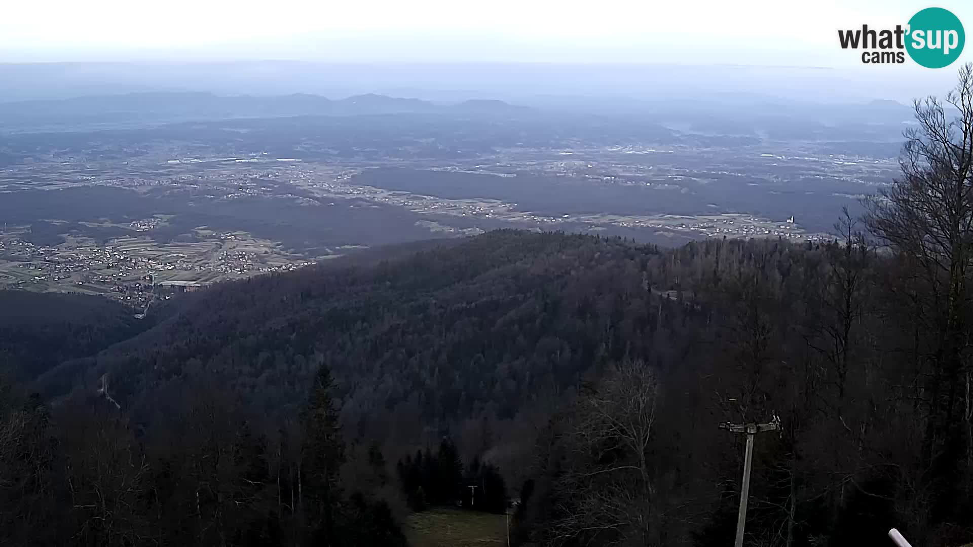 Sljeme webcam – Panorama