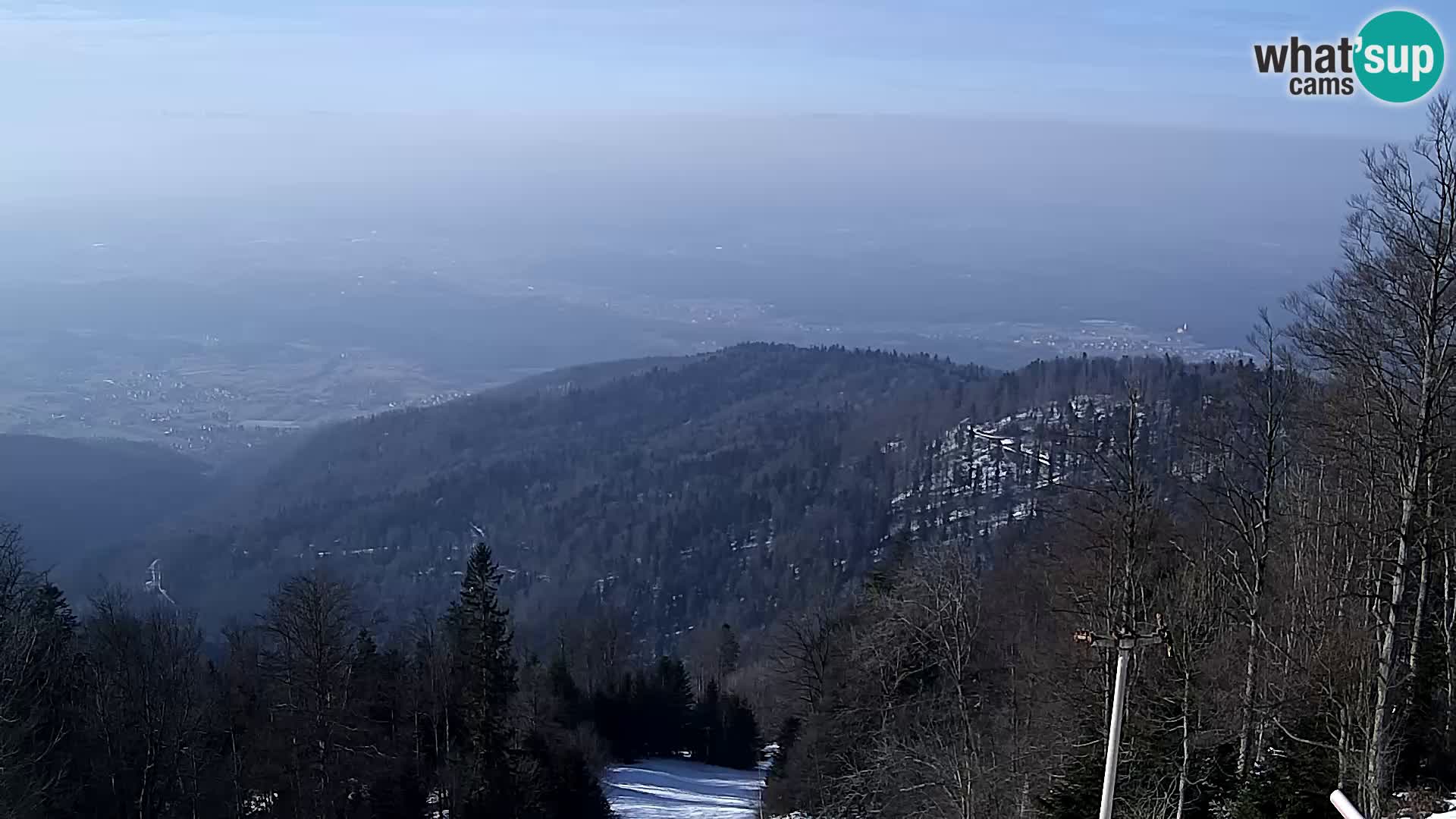 Sljeme webcam – Panorama