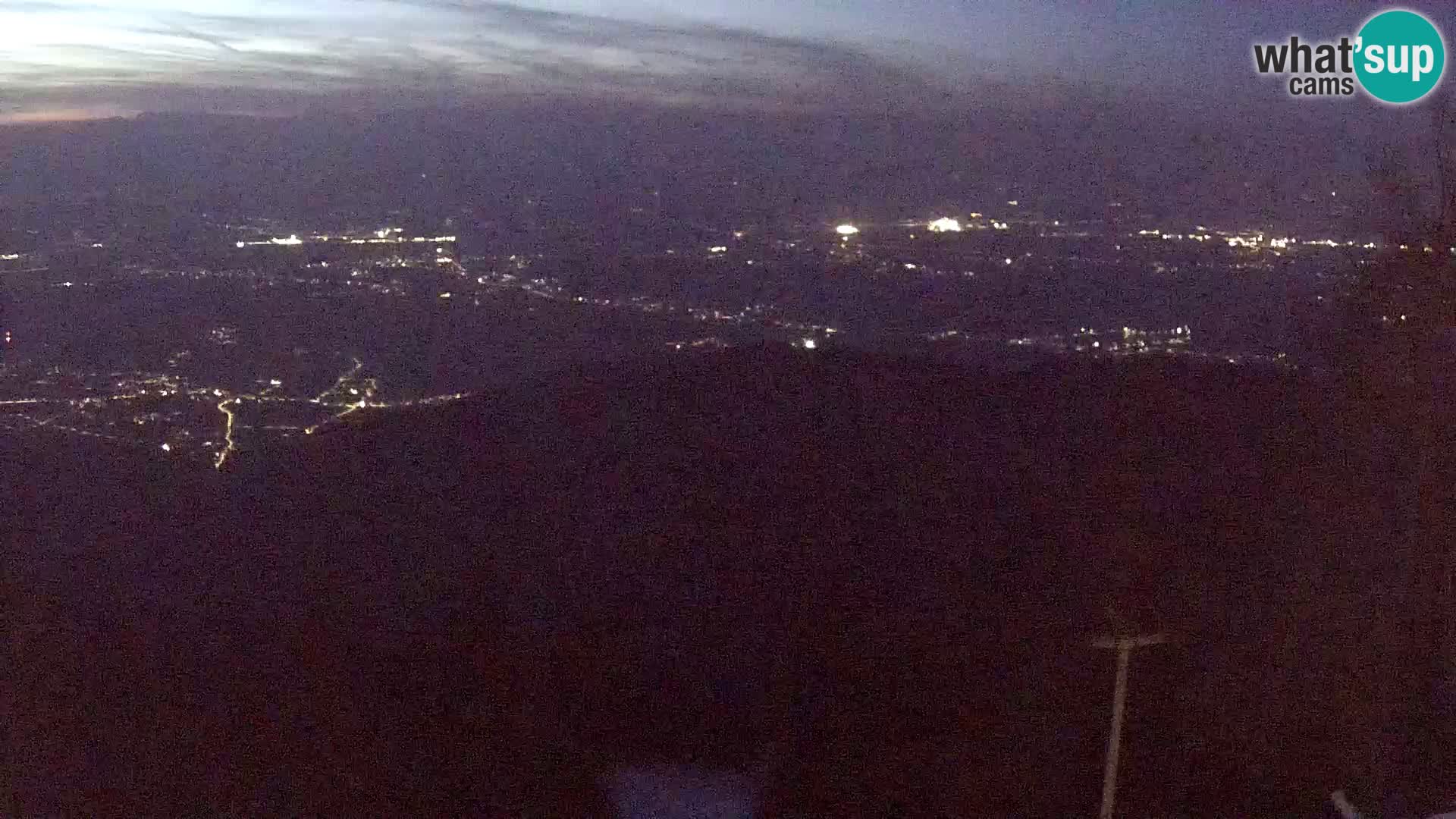 Sljeme webcam – panorama