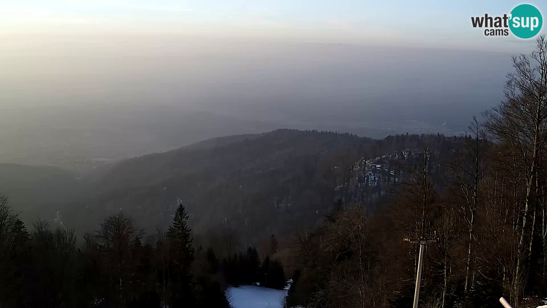 Sljeme spletna kamera – Panorama