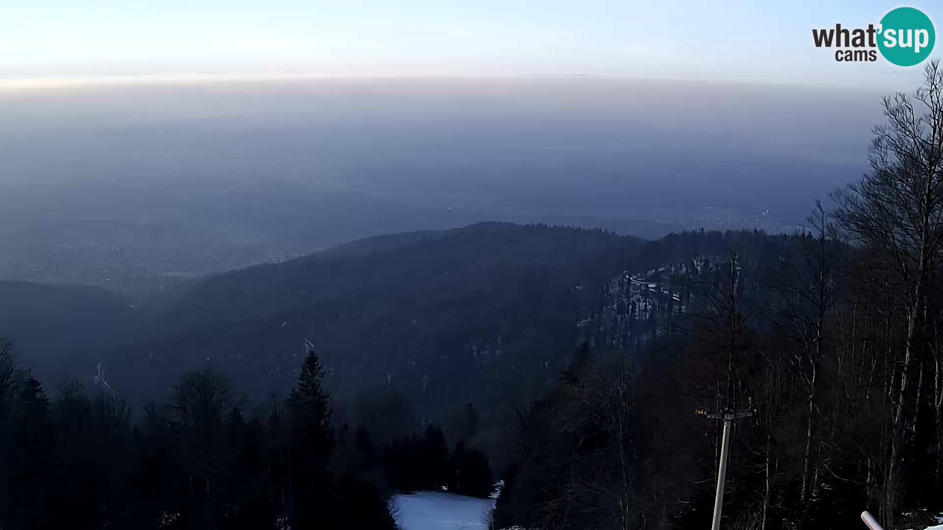 Sljeme webcam – Panorama