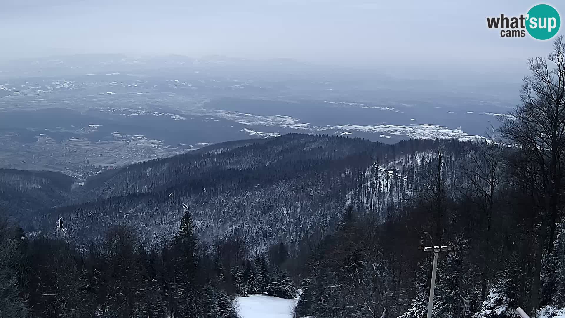 Sljeme webcam – Panorama