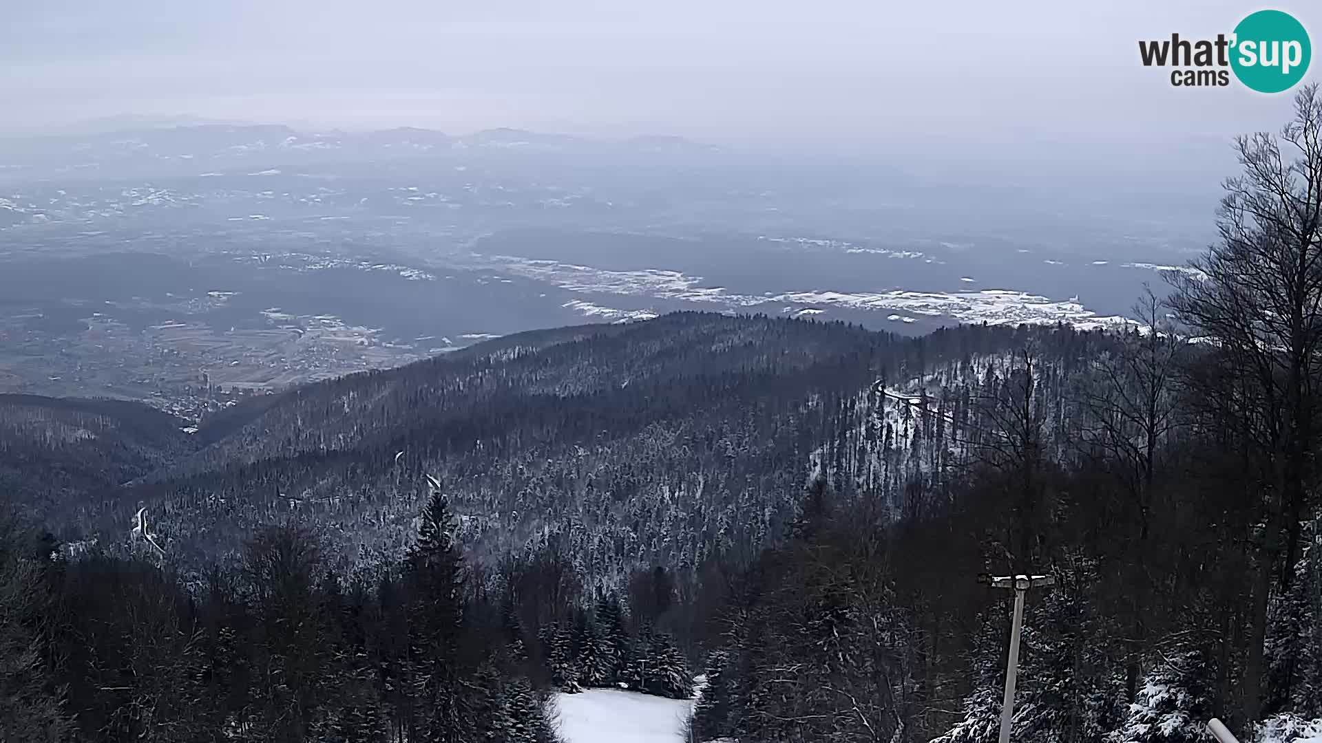 Sljeme webcam – panorama