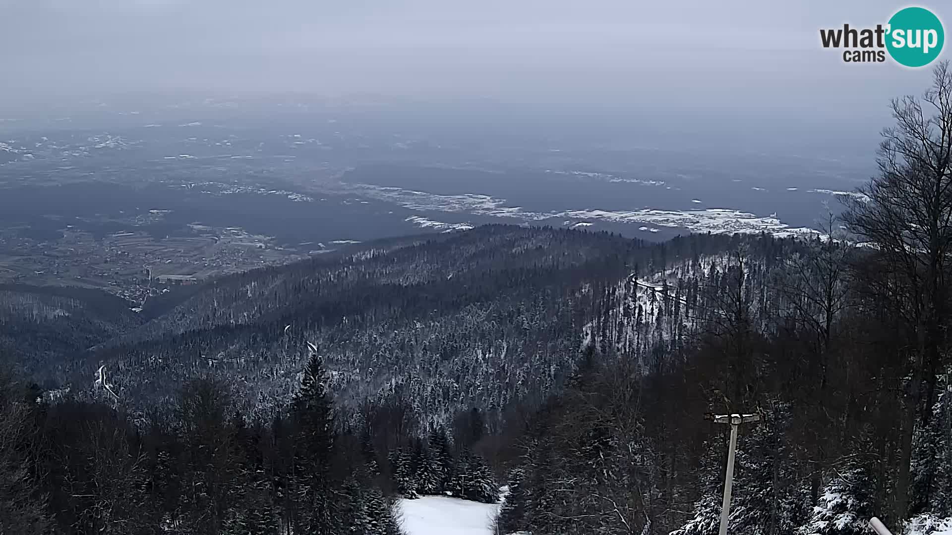 Sljeme webcam – panorama